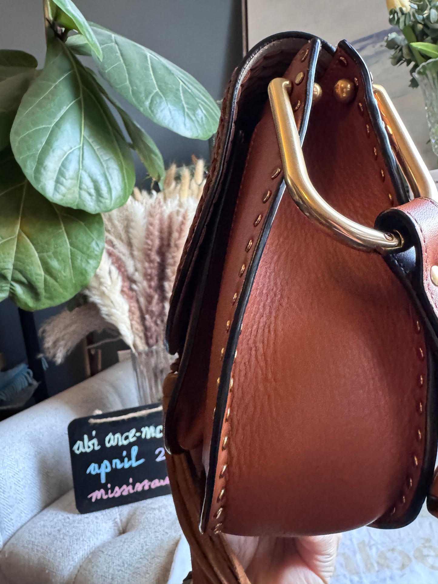 Chloe Hudson Saddle Bag