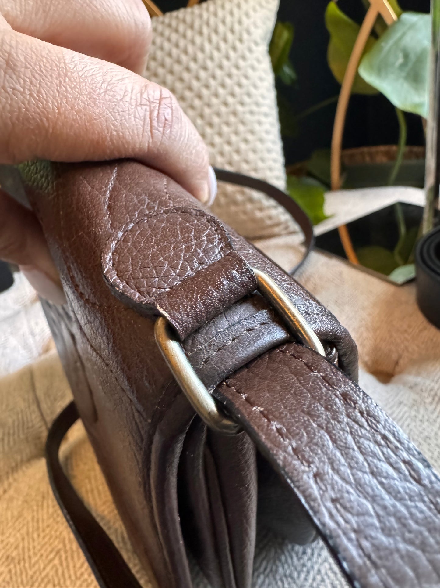 Yves Saint Laurent vintage leather crossbody