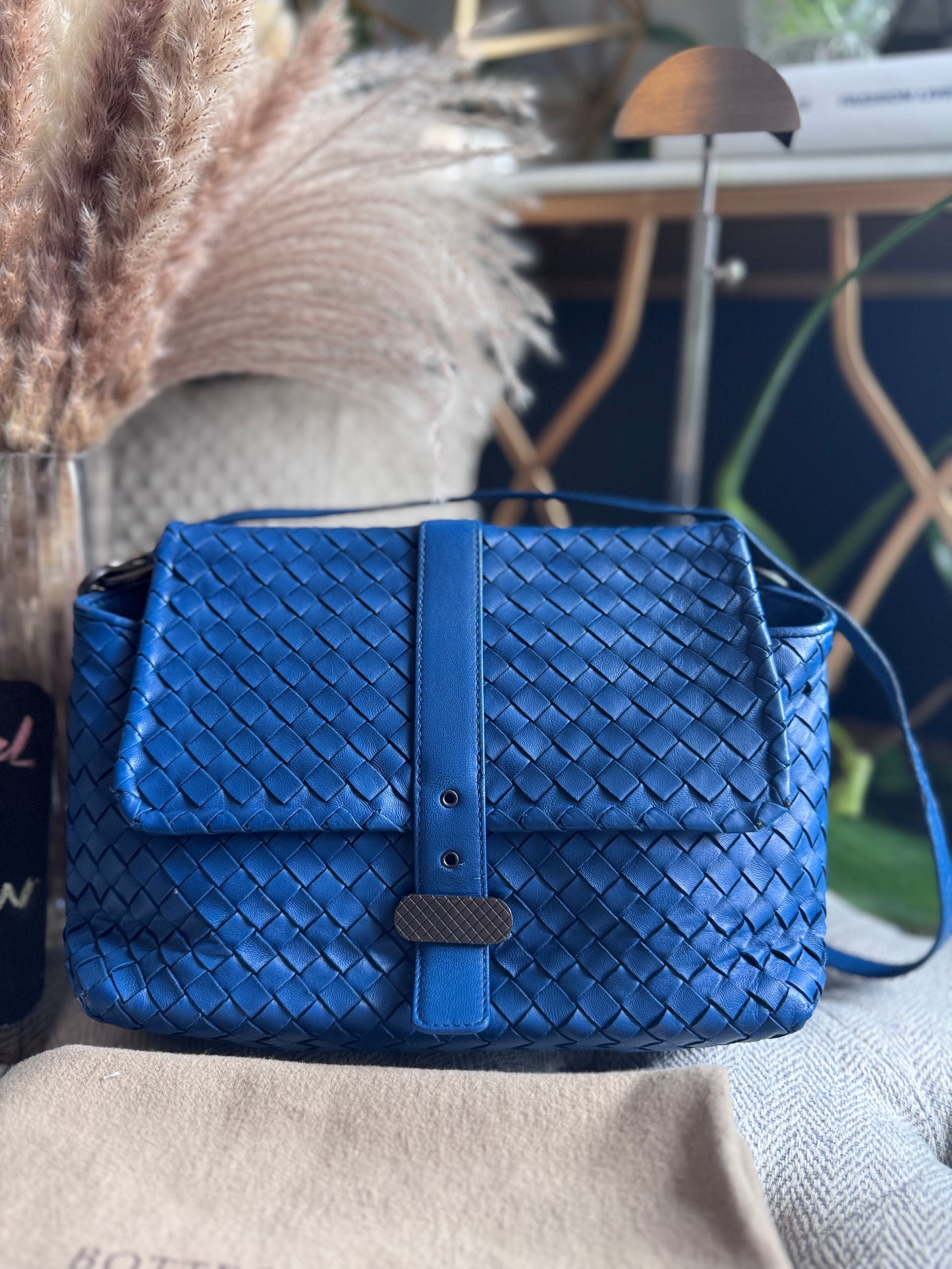 Bottega Veneta Two-Sided Vintage Shoulder Bag