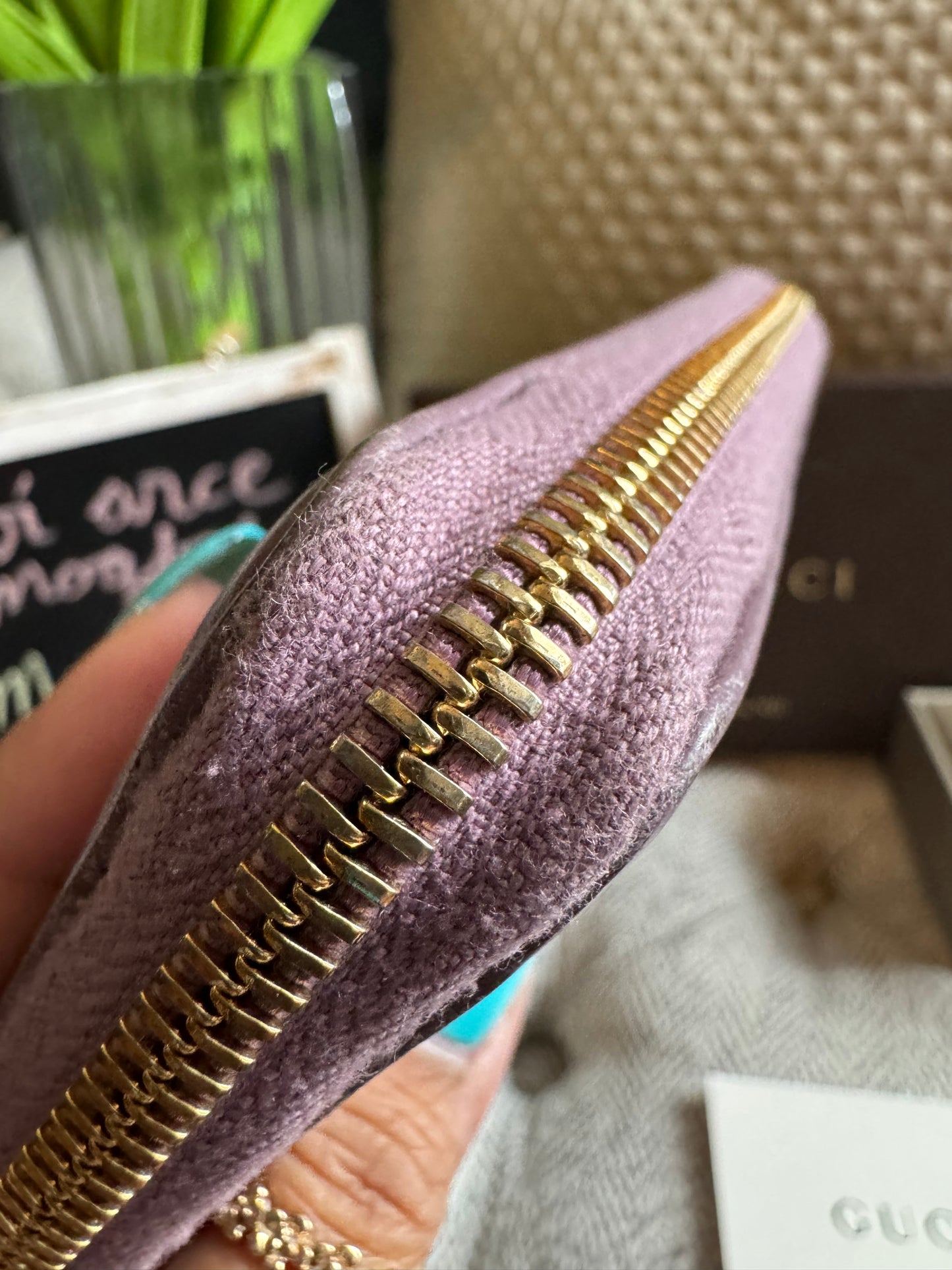 Gucci Bamboo Zippy wallet
