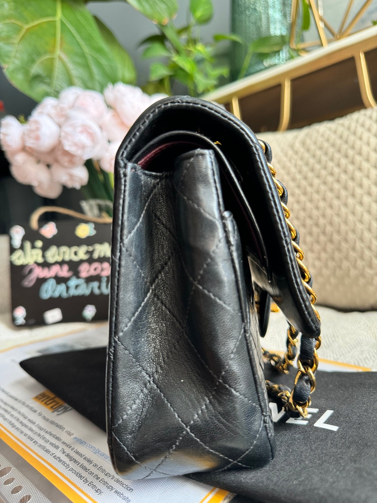 Chanel Vintage Double Flap in Lambskin