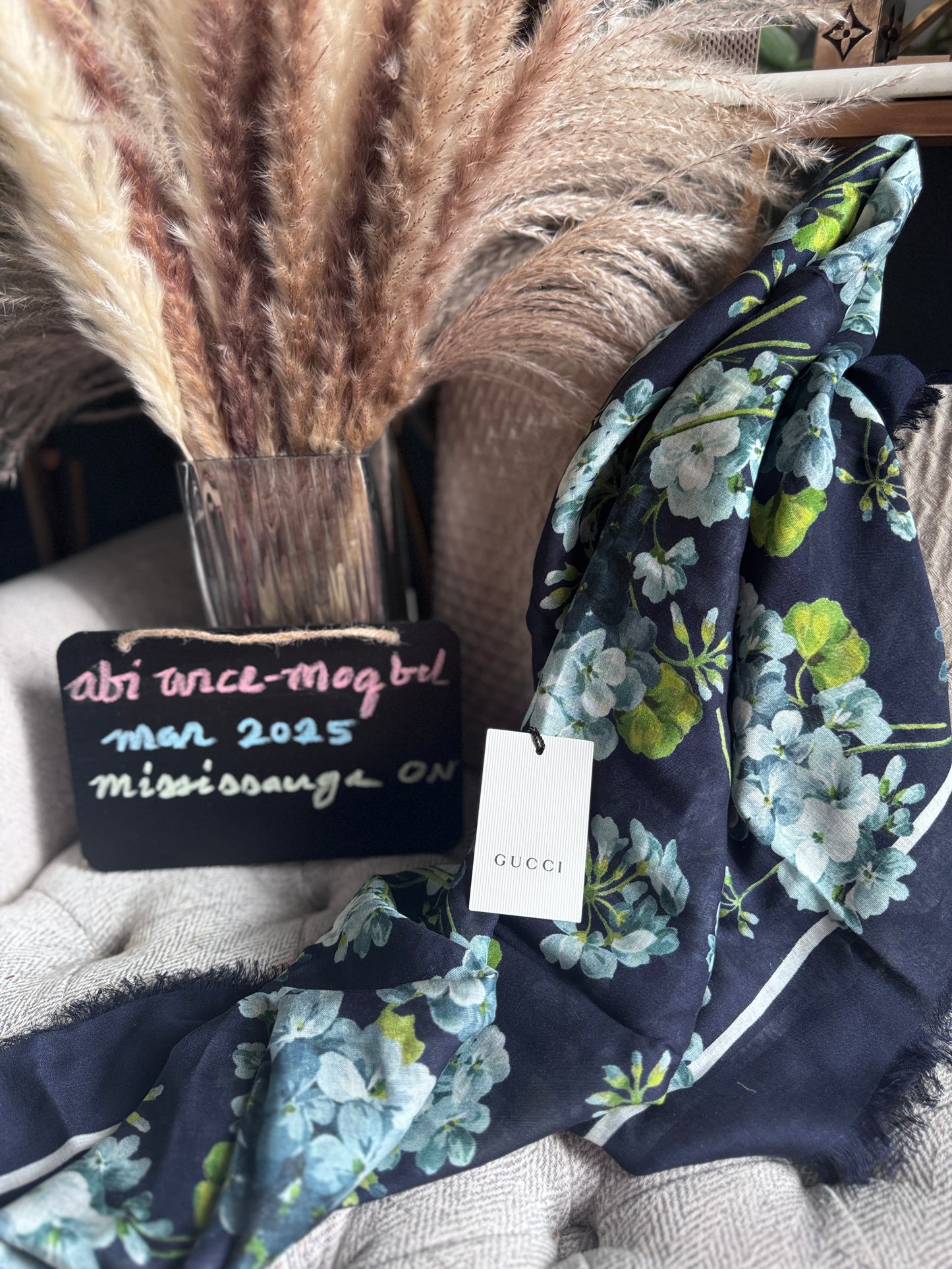 Gucci Blooms scarf