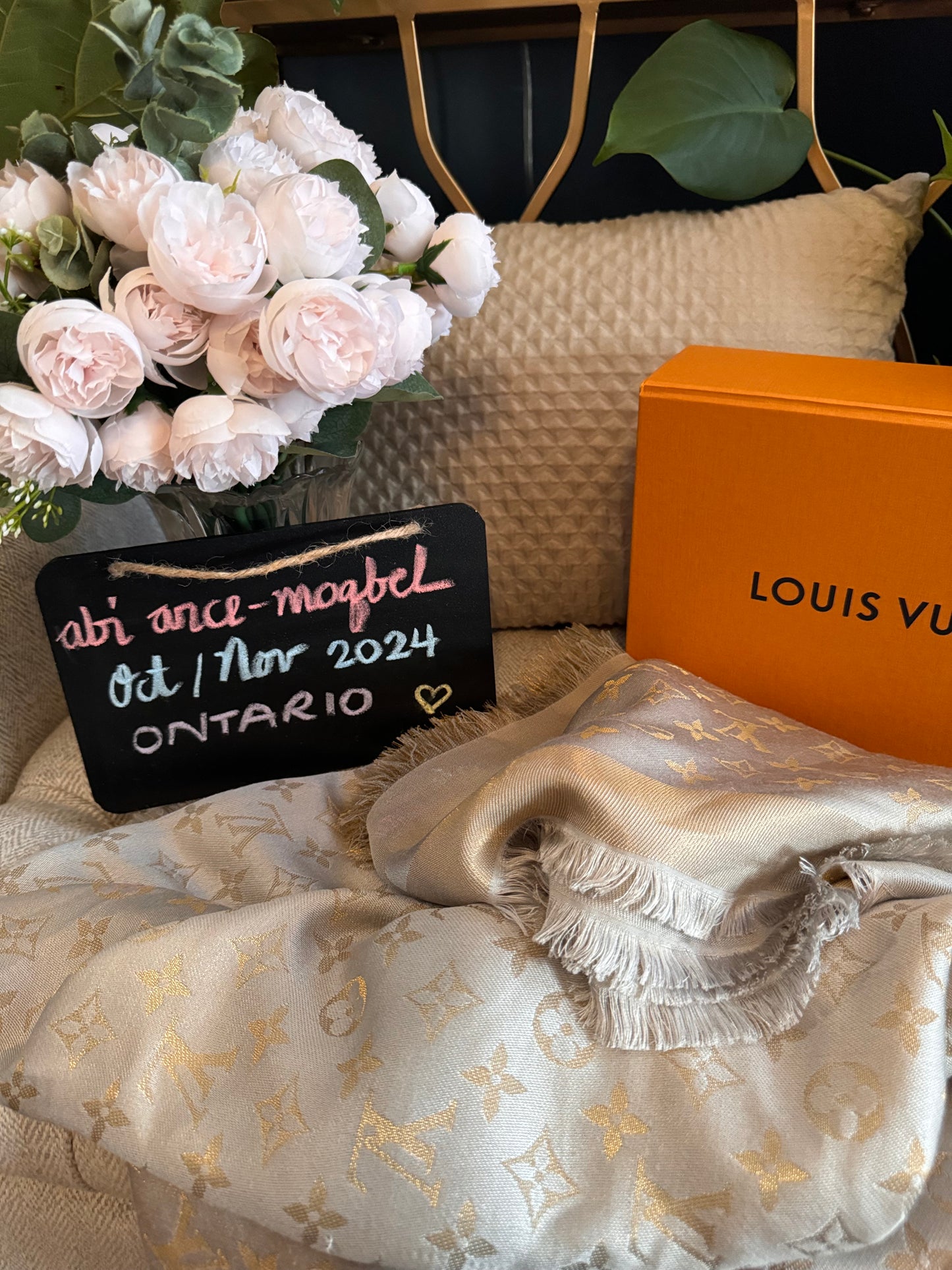 Louis Vuitton Monogram Shine Stole