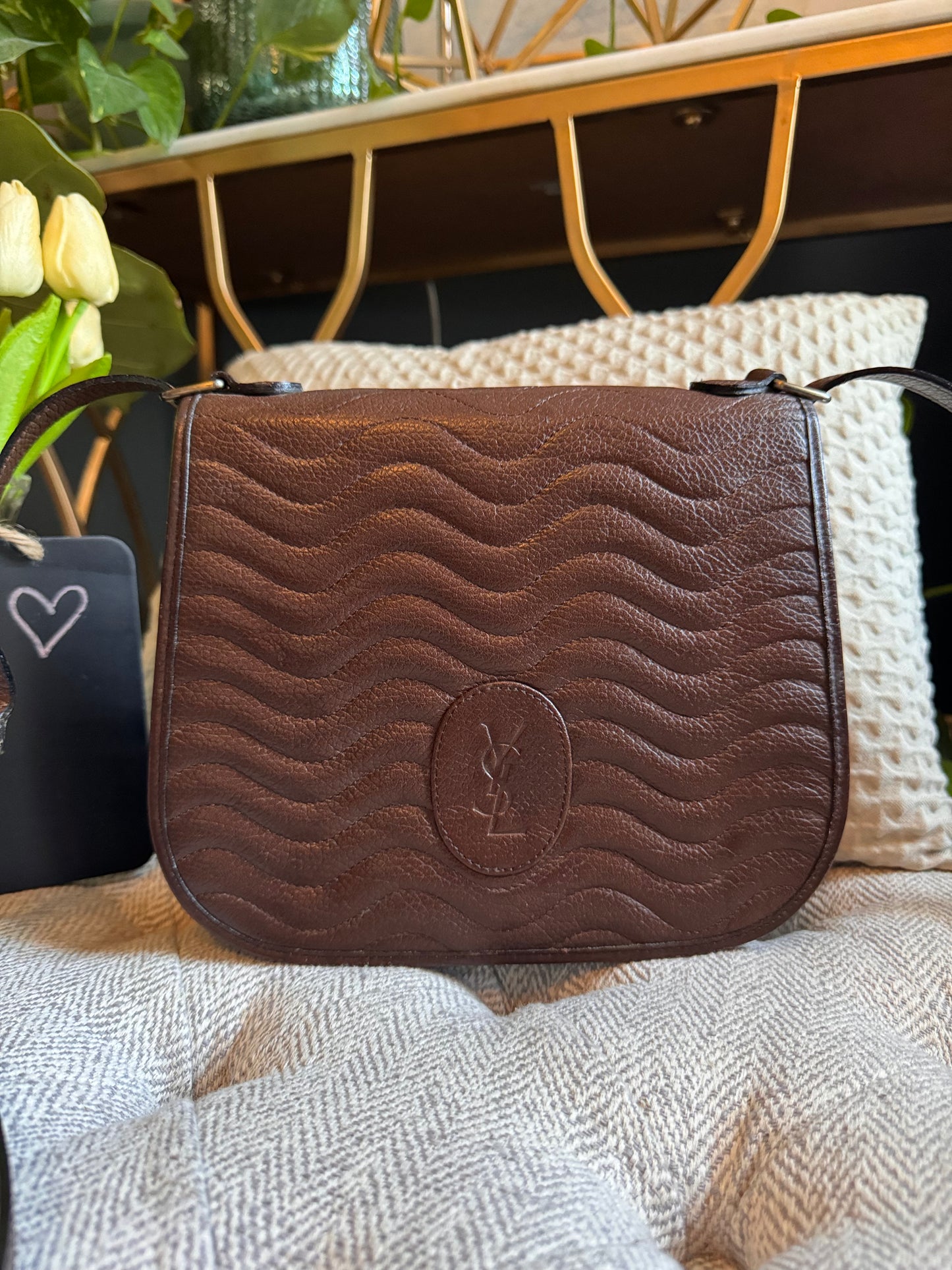 Yves Saint Laurent vintage leather crossbody