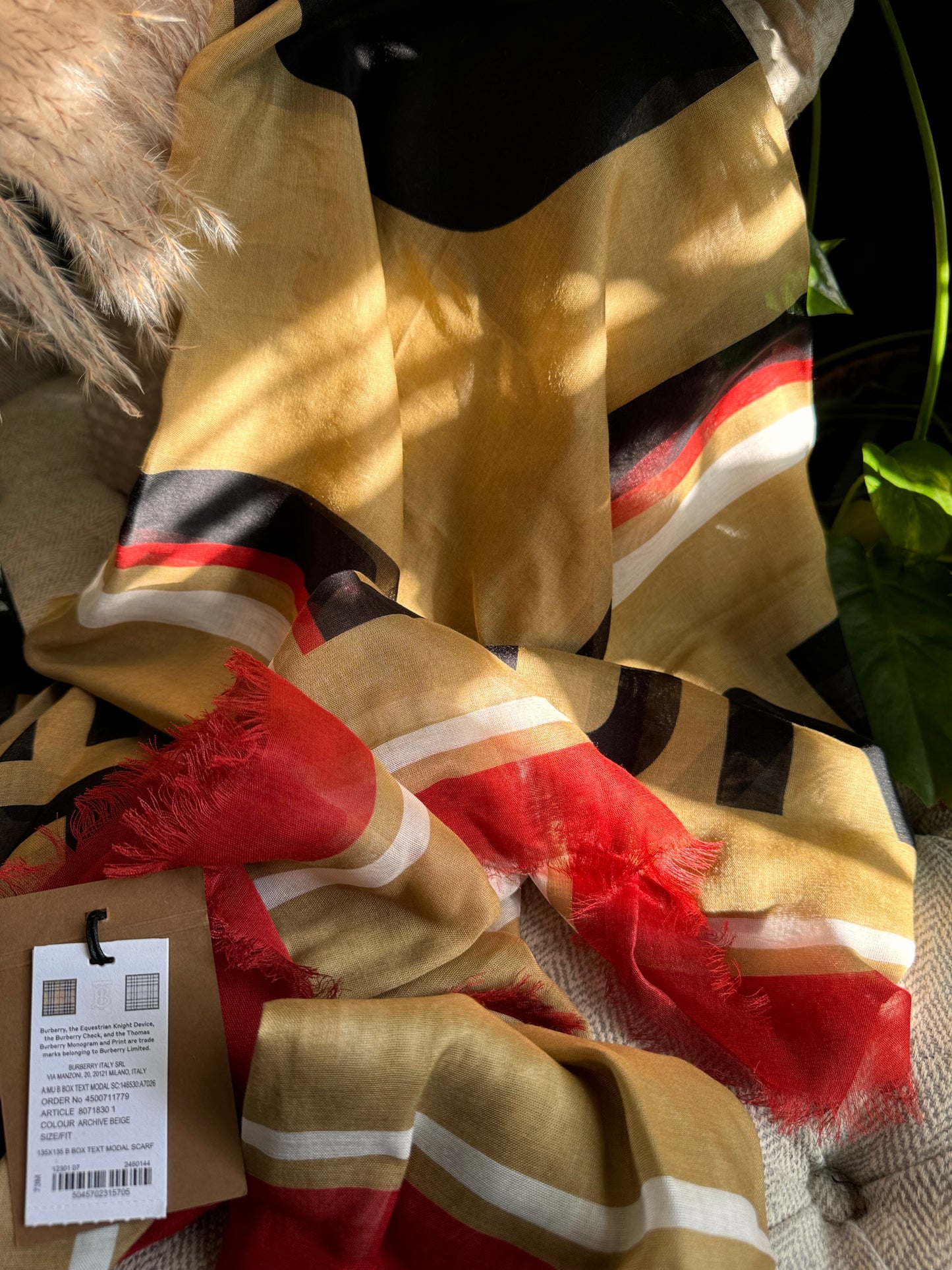 Burberry Scarf NWT