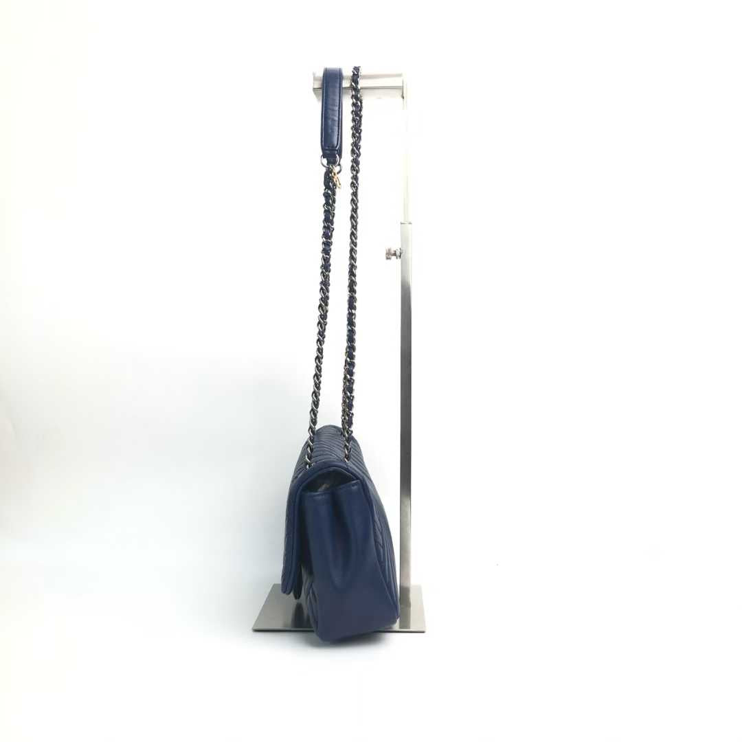 PREORDER ONLY!-Chanel Crossing Flap in Navy