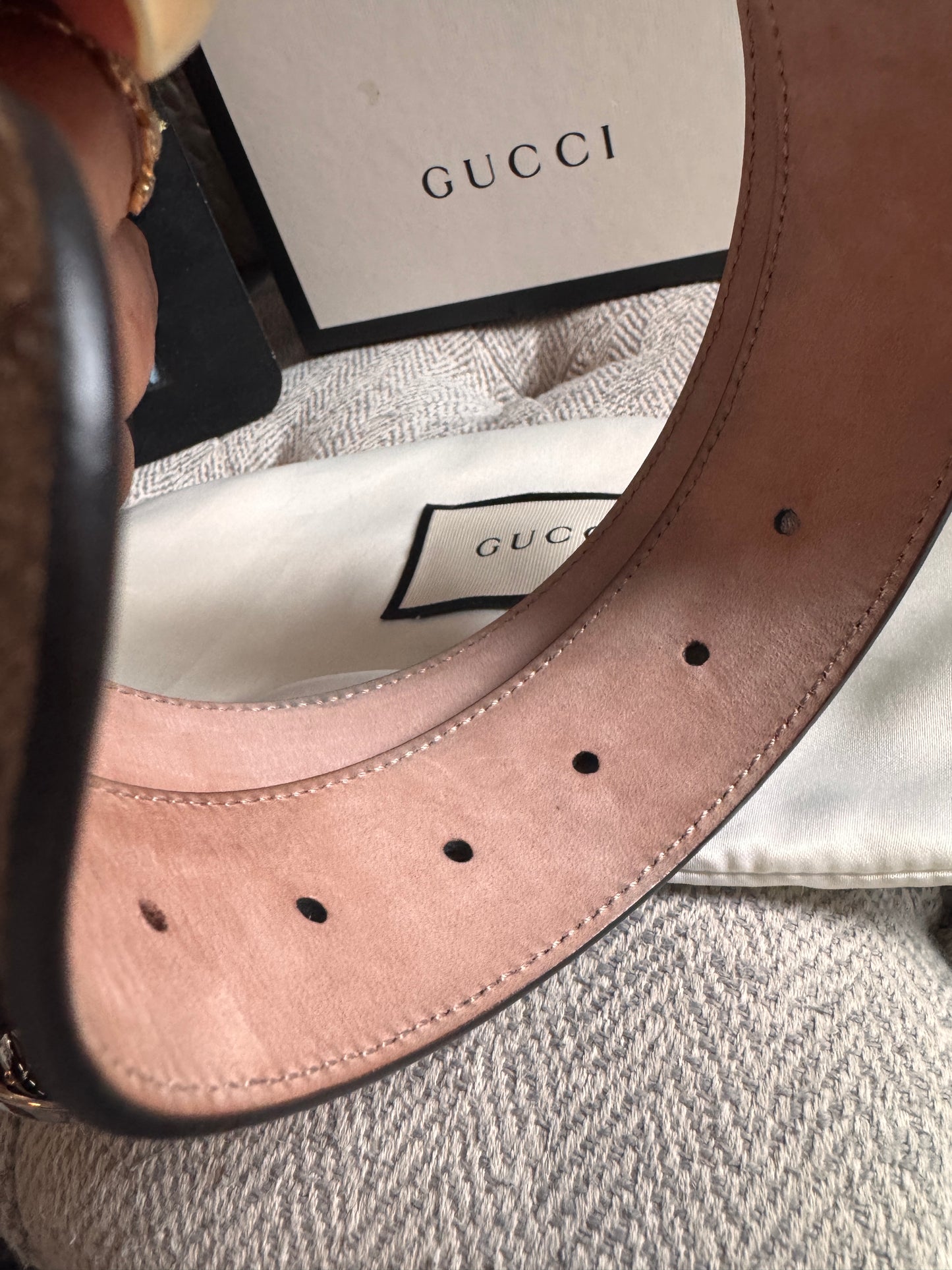Gucci Interlocking Belt