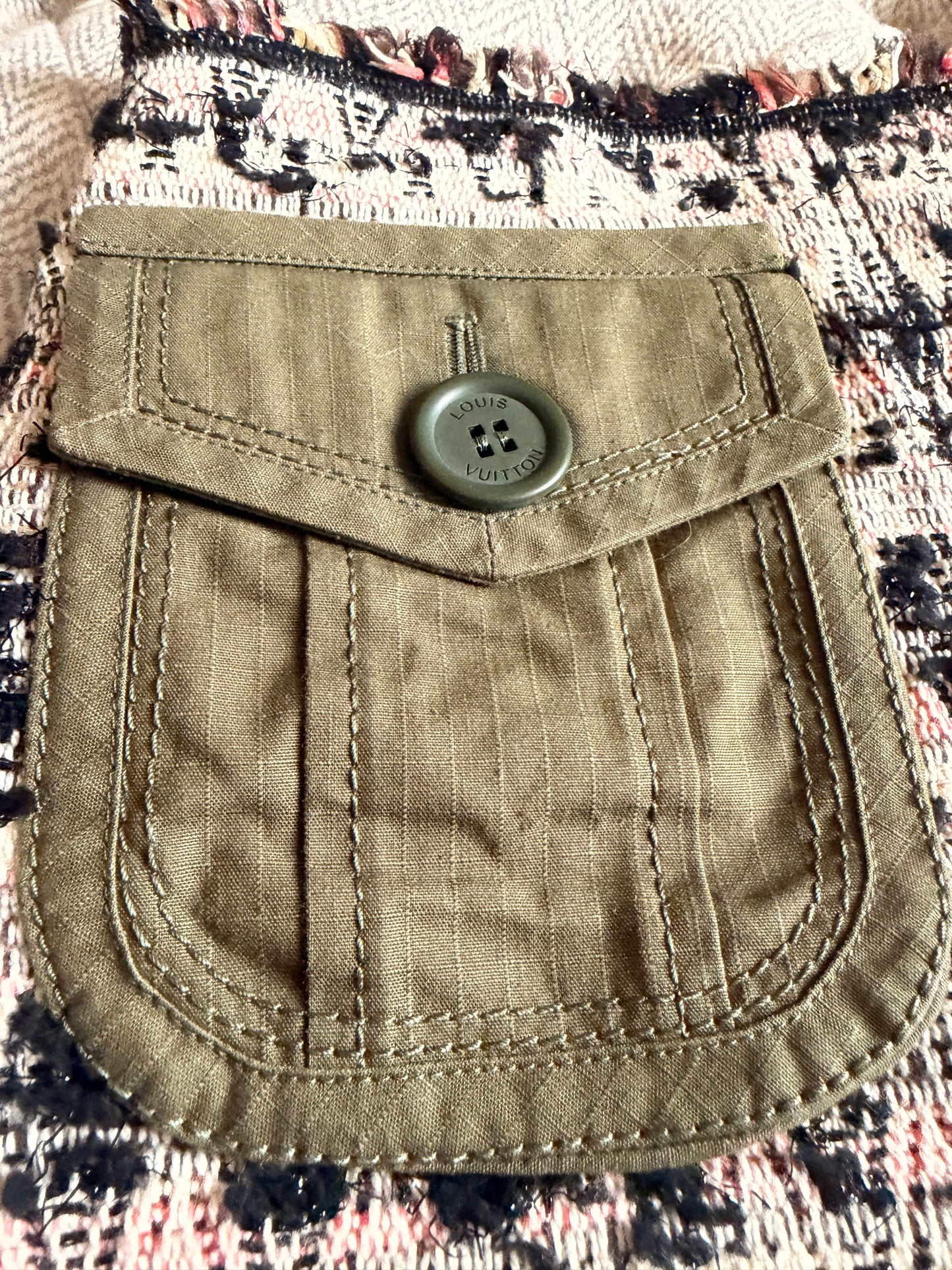Louis Vuitton Tweed Shorts-size EU36