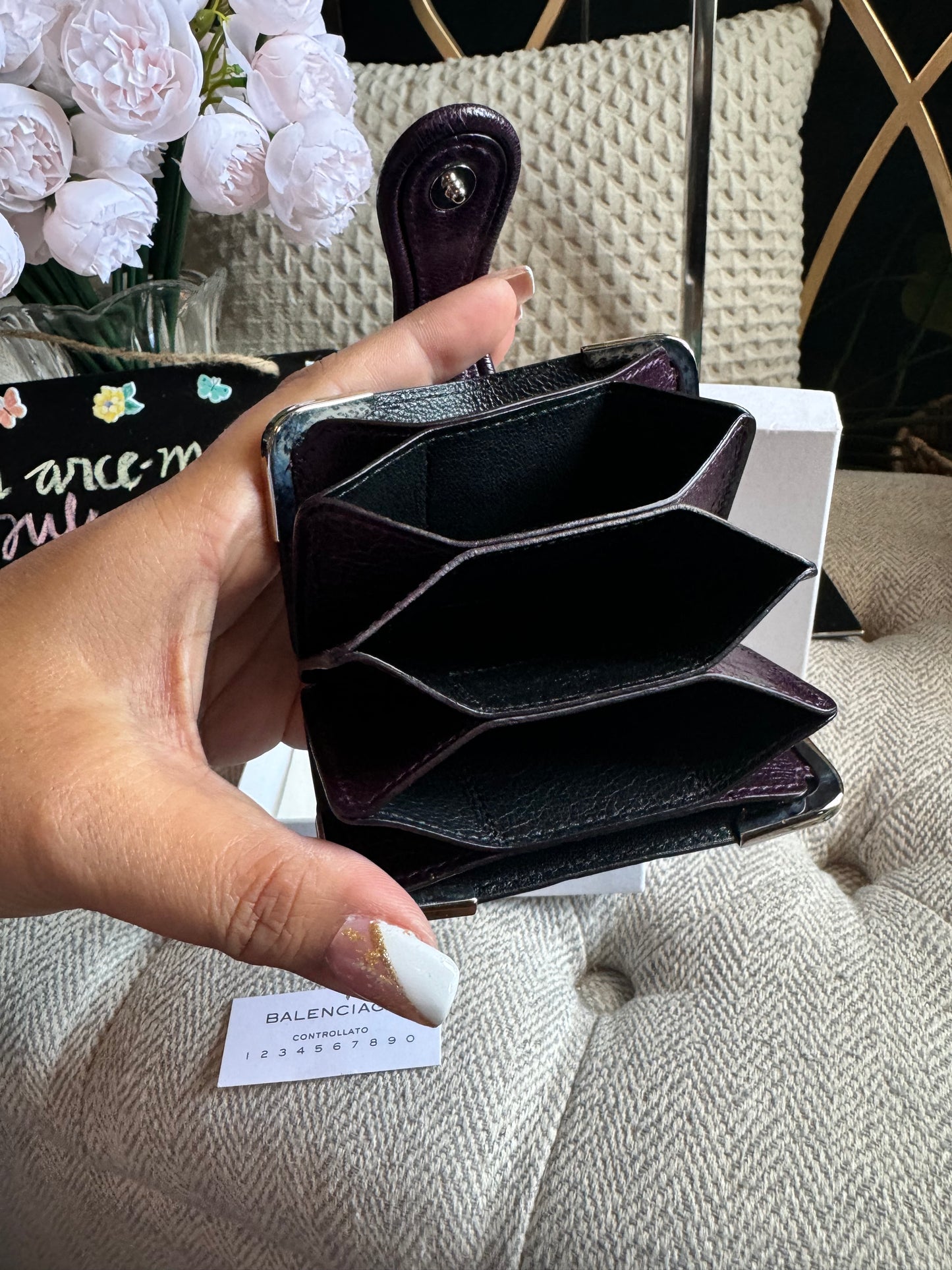Balenciaga Accordion Cardholder
