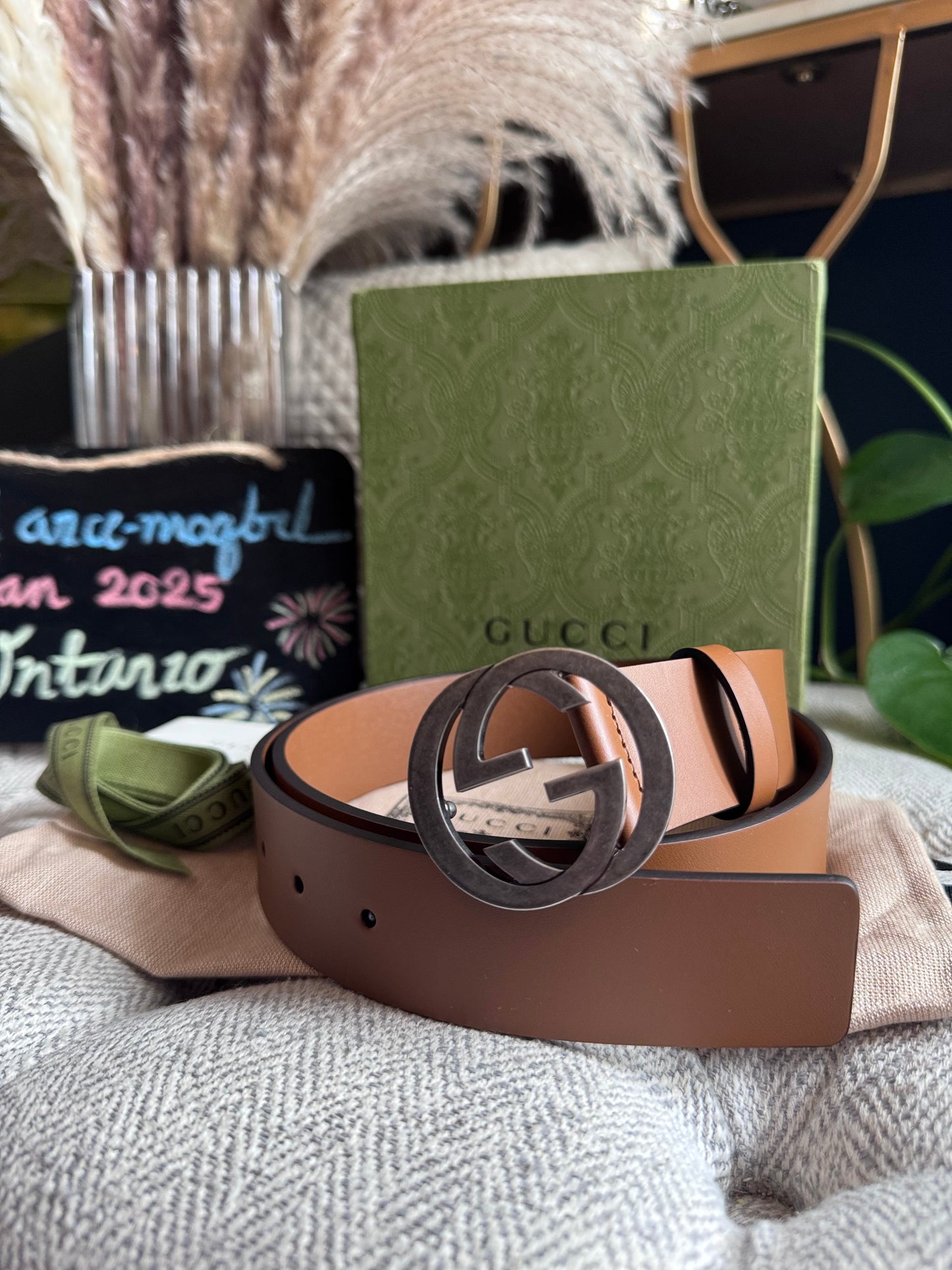 GUCCI Interlocking Belt size95
