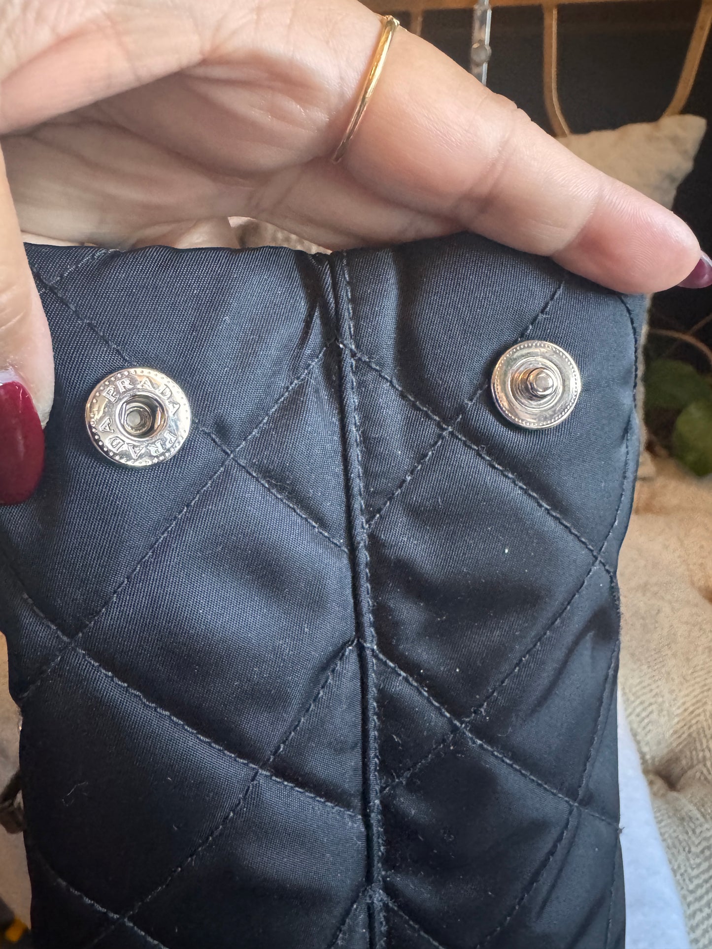 Prada Tessuto Nero Tote
