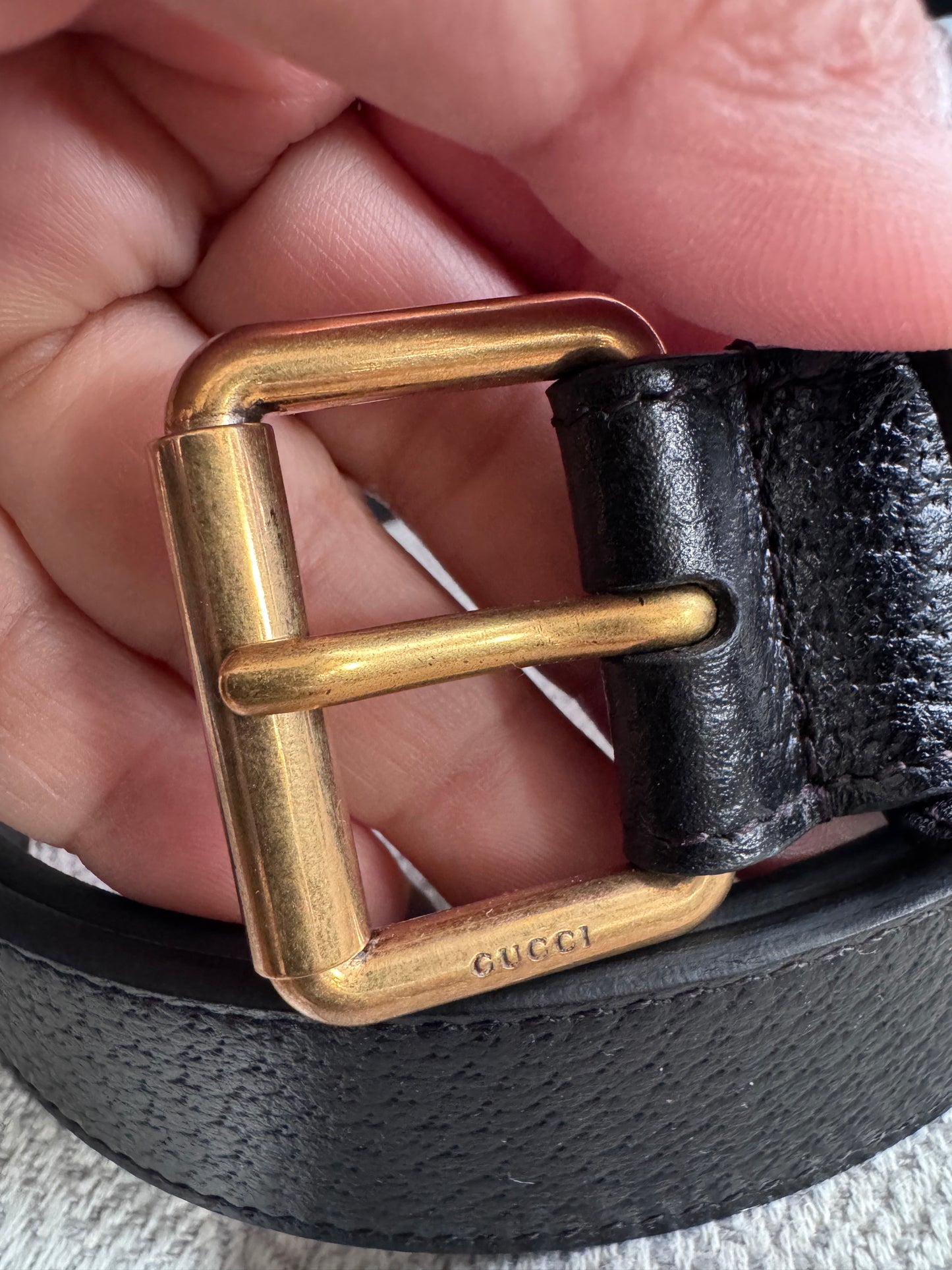 Gucci Leather Belt-Brand New