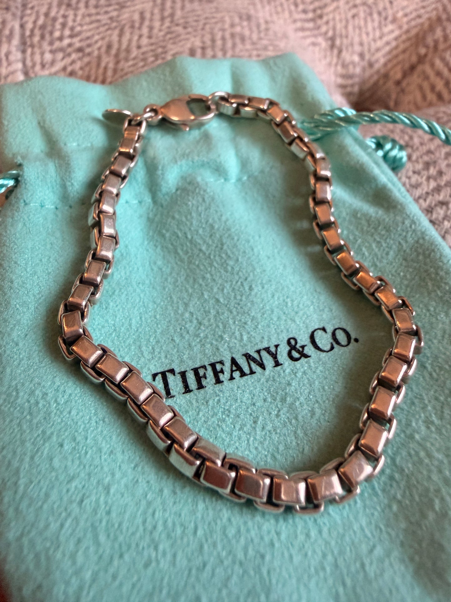 Tiffany & Co Venetian Link Bracelet in Sterling Silver 925
