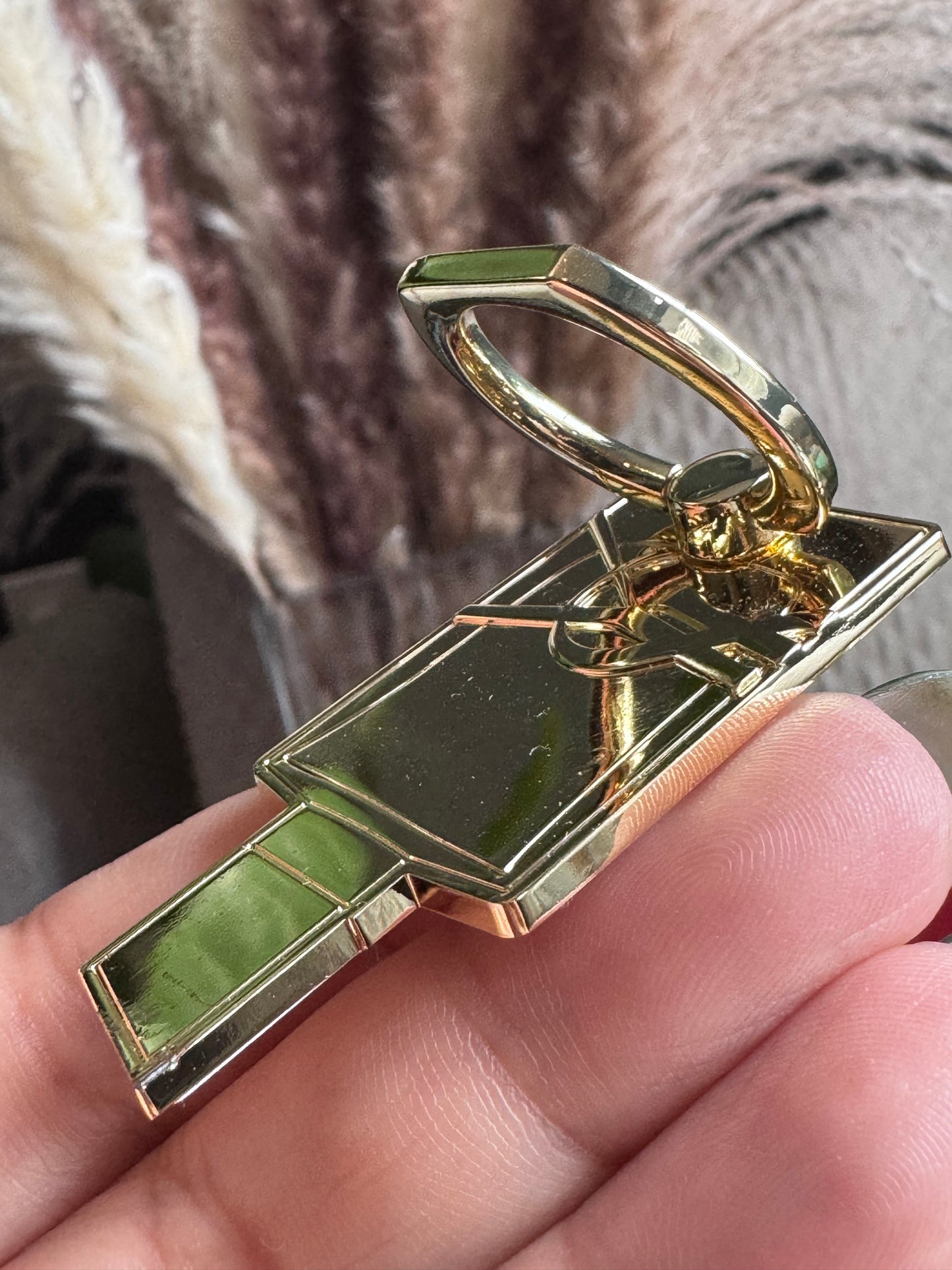 YVES SAINT LAURENT Beaute New Hand Mirror and Phone Ring