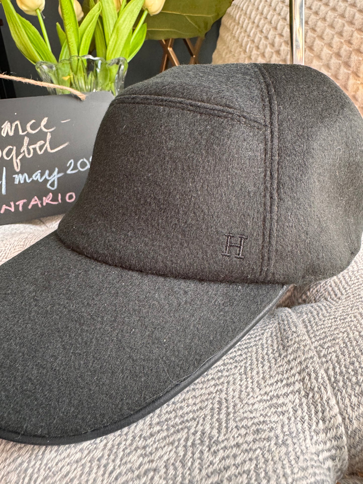 Hermès Cashmere Cap size 58