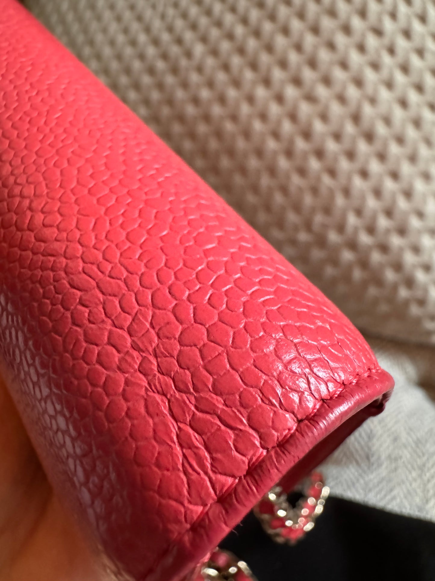 Chanel WOC Caviar in GOLD Hardware
