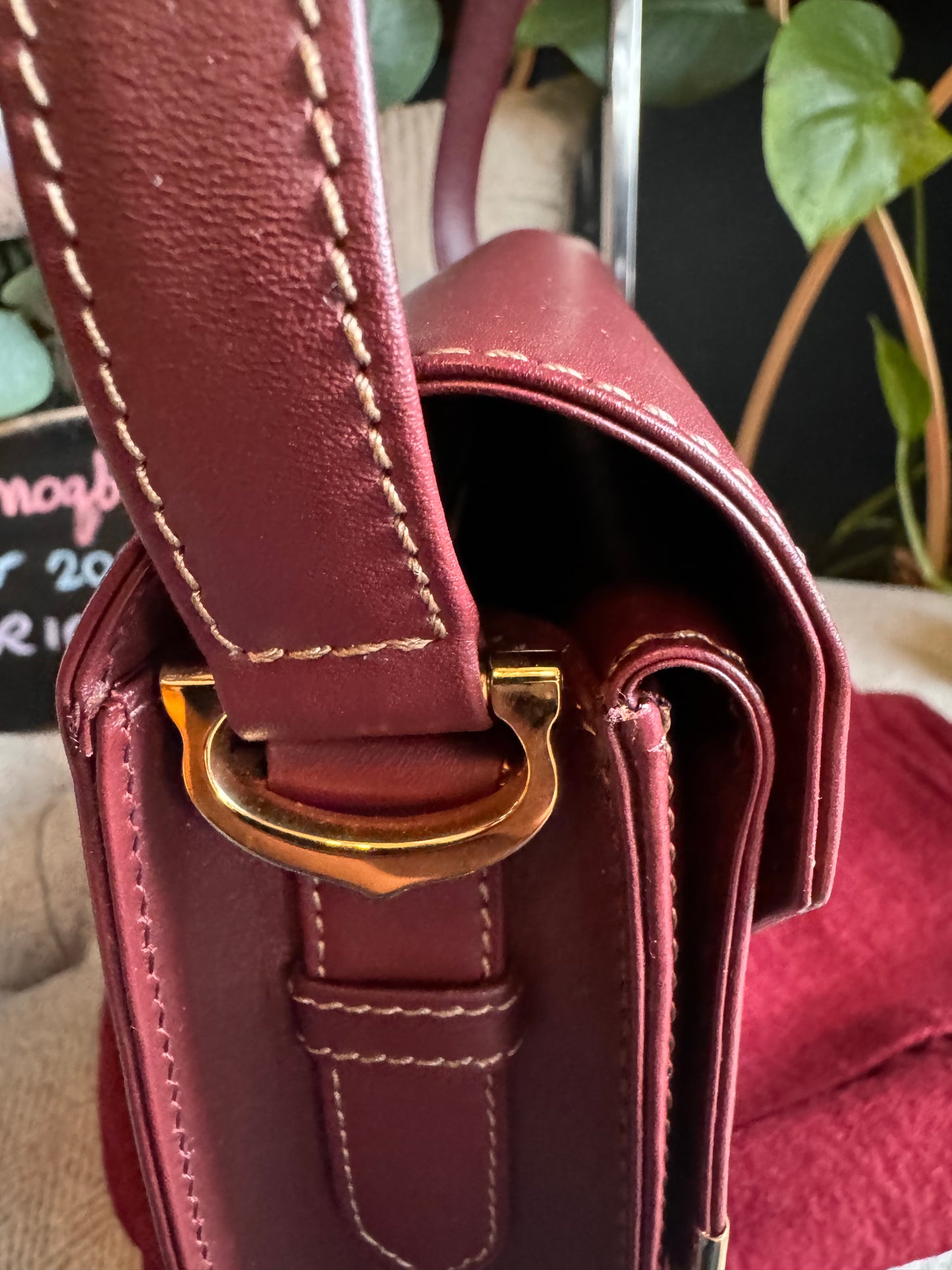 Cartier Vintage Must de Cartier Envelope Bag
