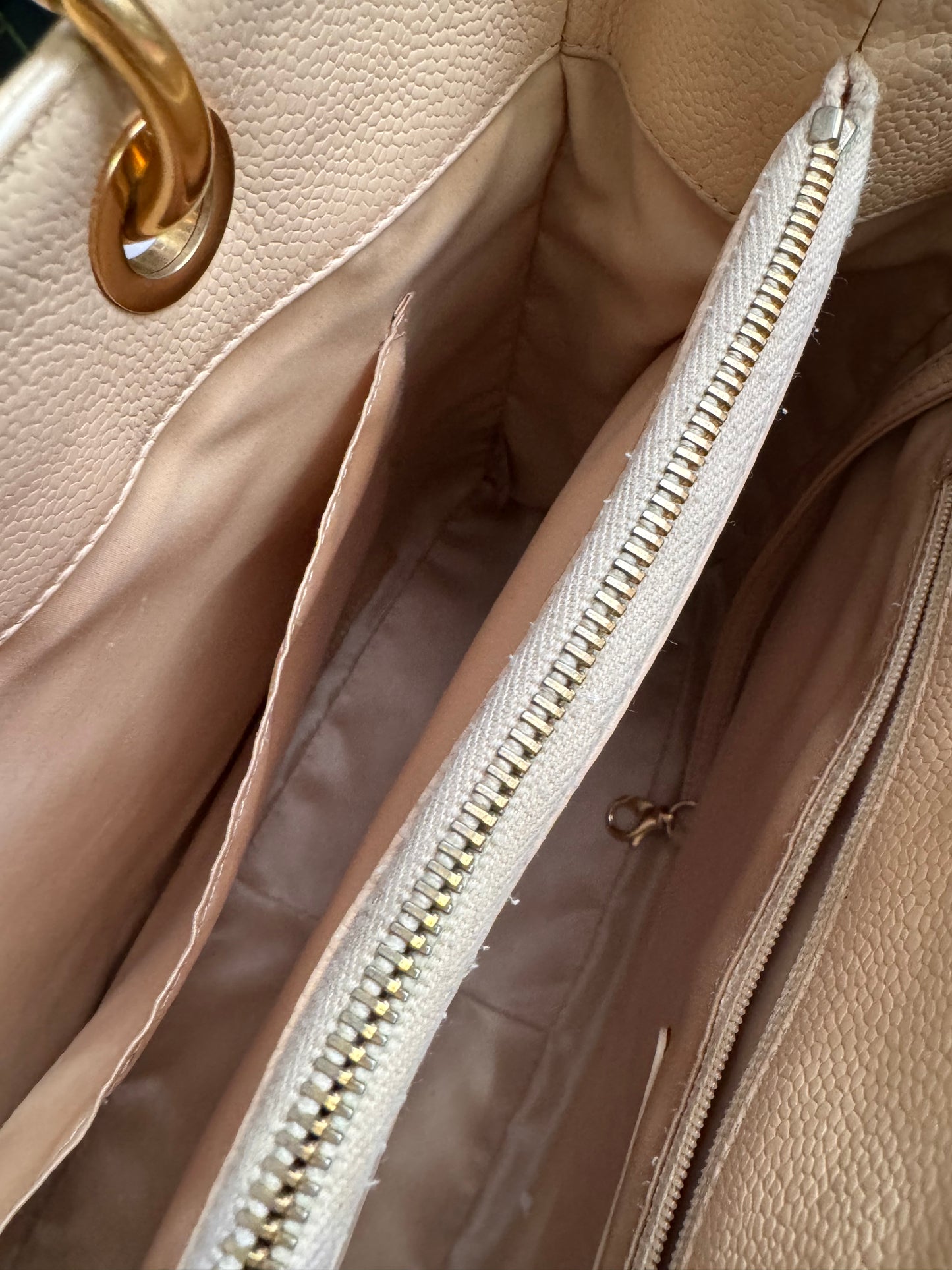 Chanel Beige GST in Gold Hardware