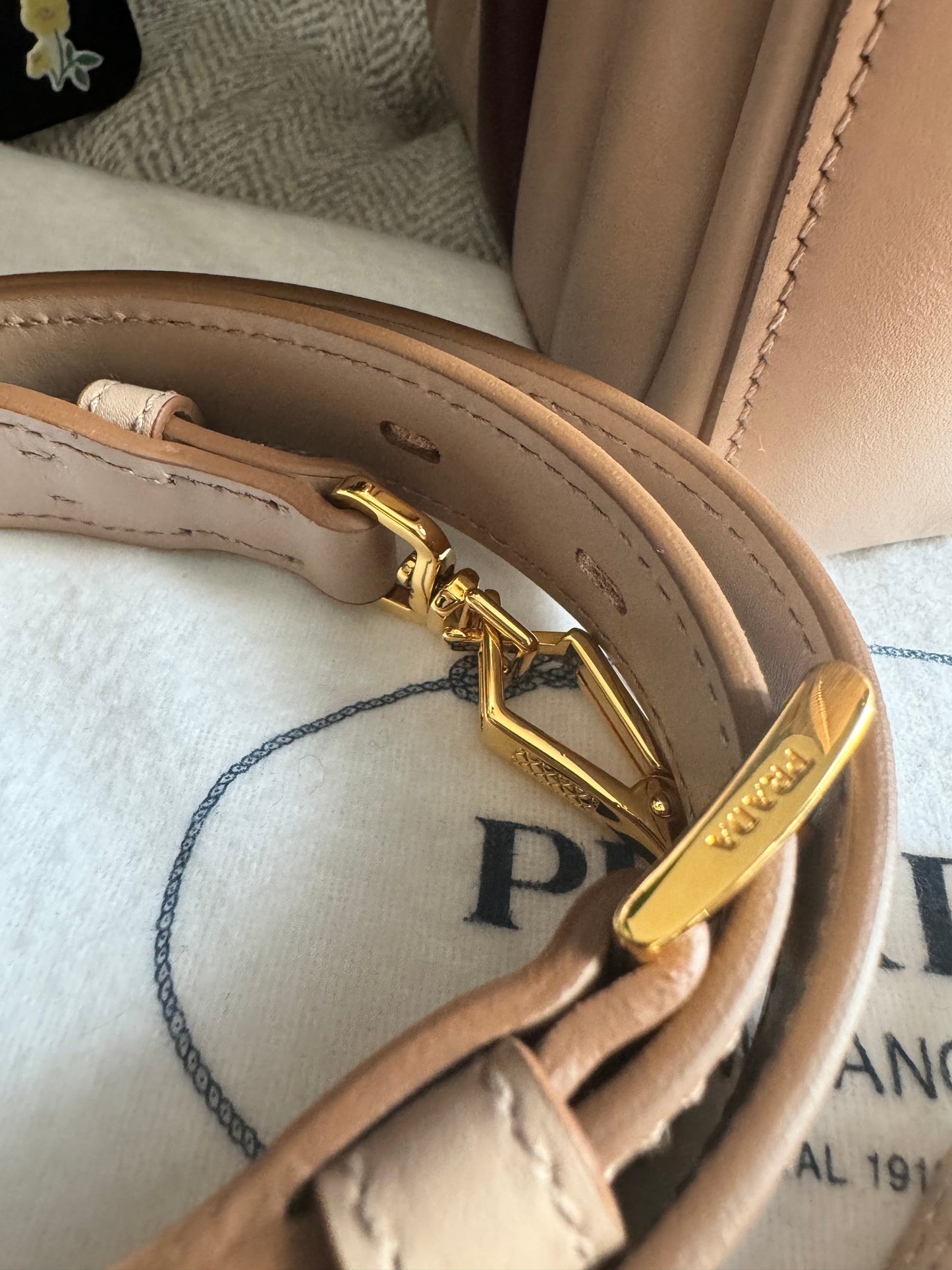 Prada City Calf Tote
