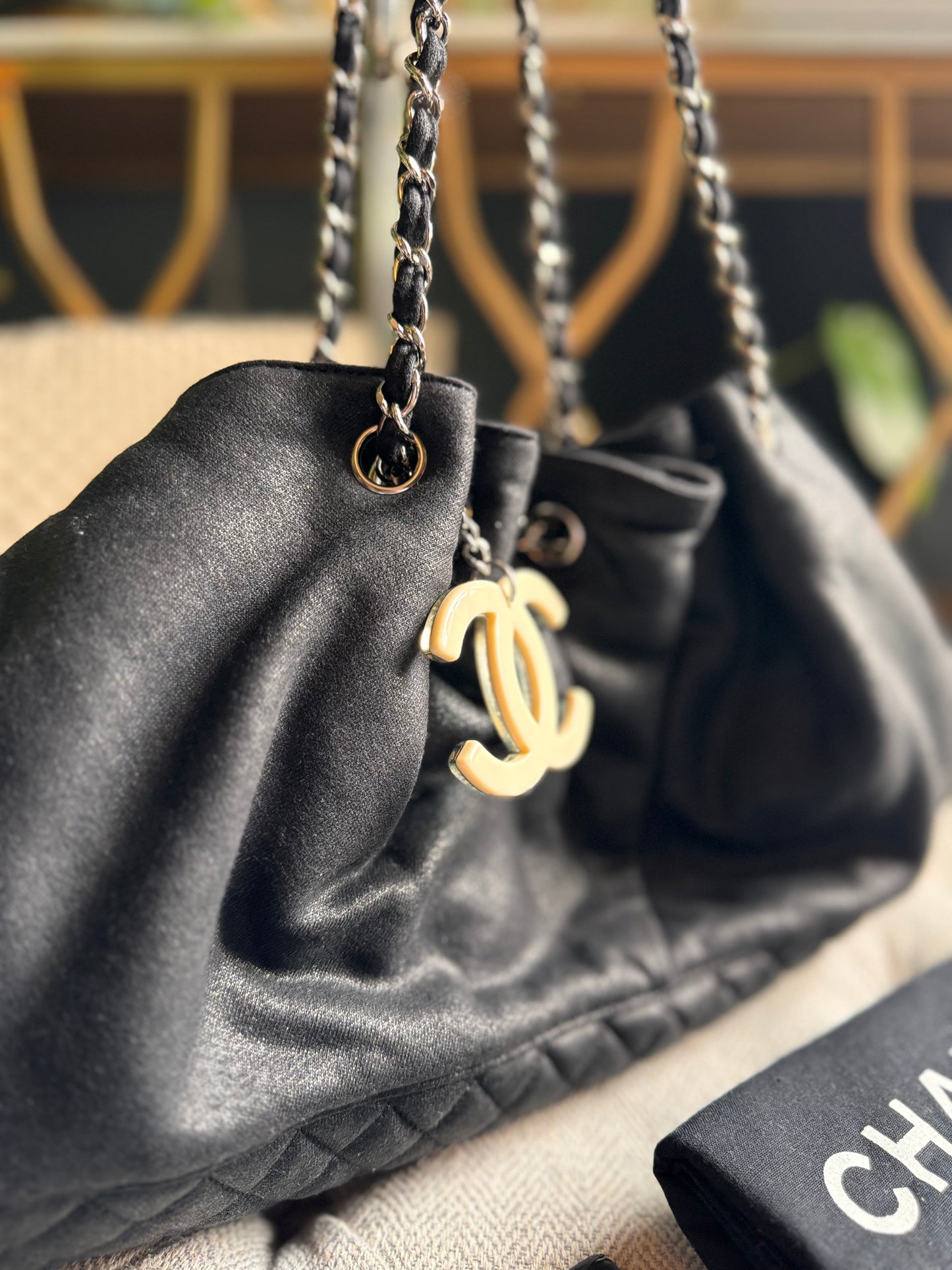 Chanel Jersey Cabas Tote