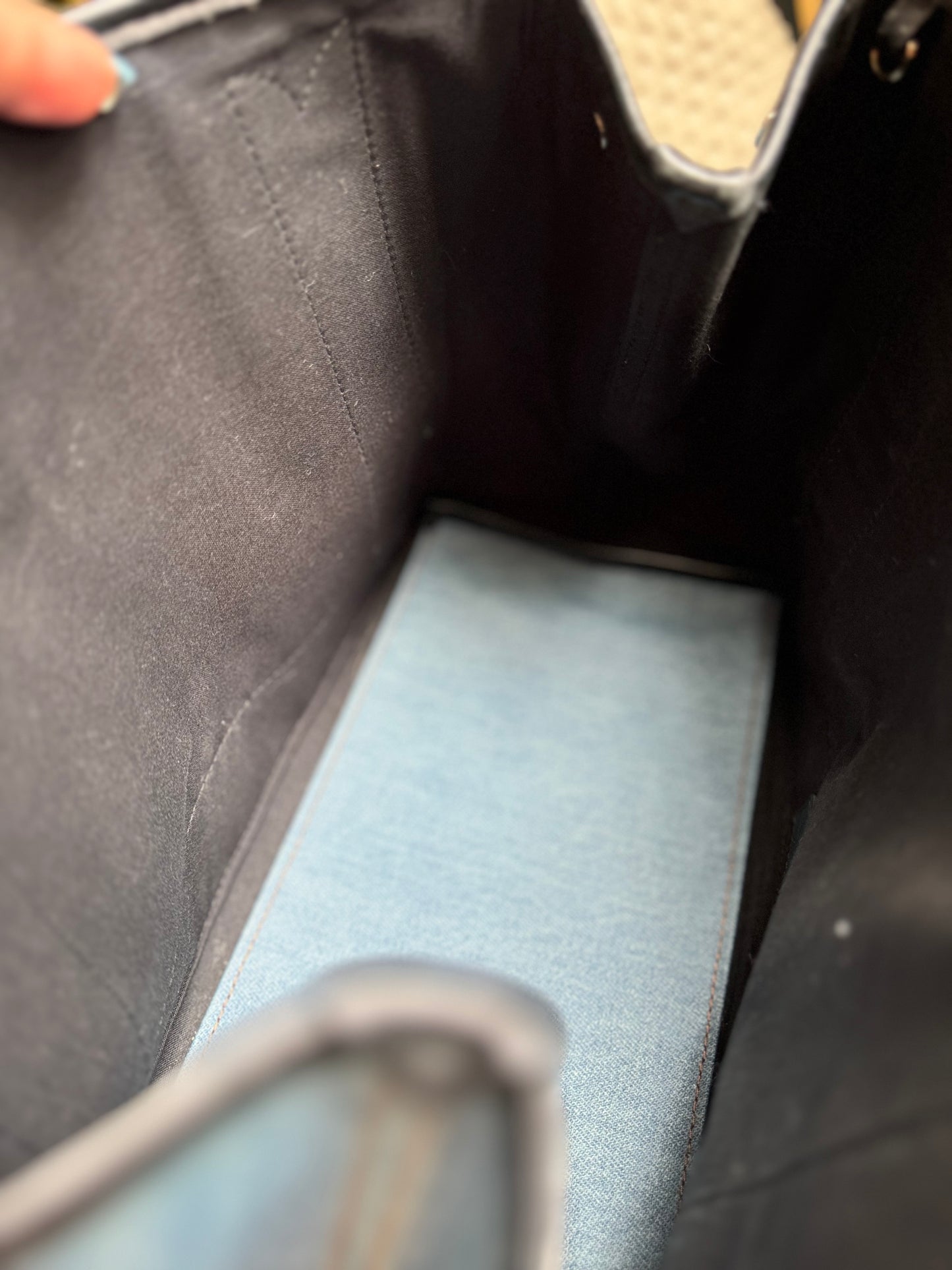 Balenciaga Denim Cabas