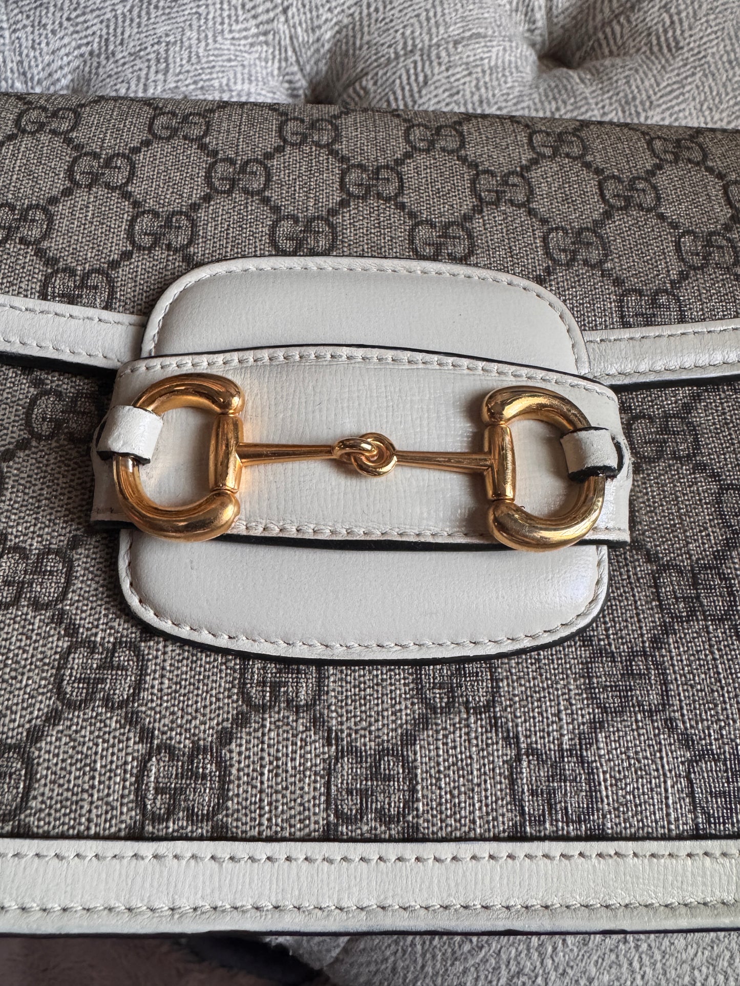Gucci GH Supreme Horsebit 1955 Bag