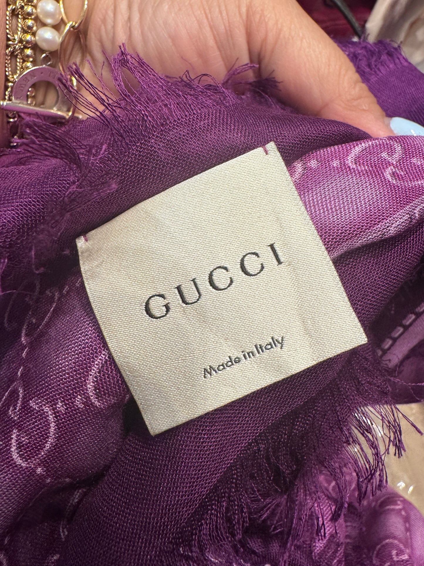 Gucci Modal Scarf NWT