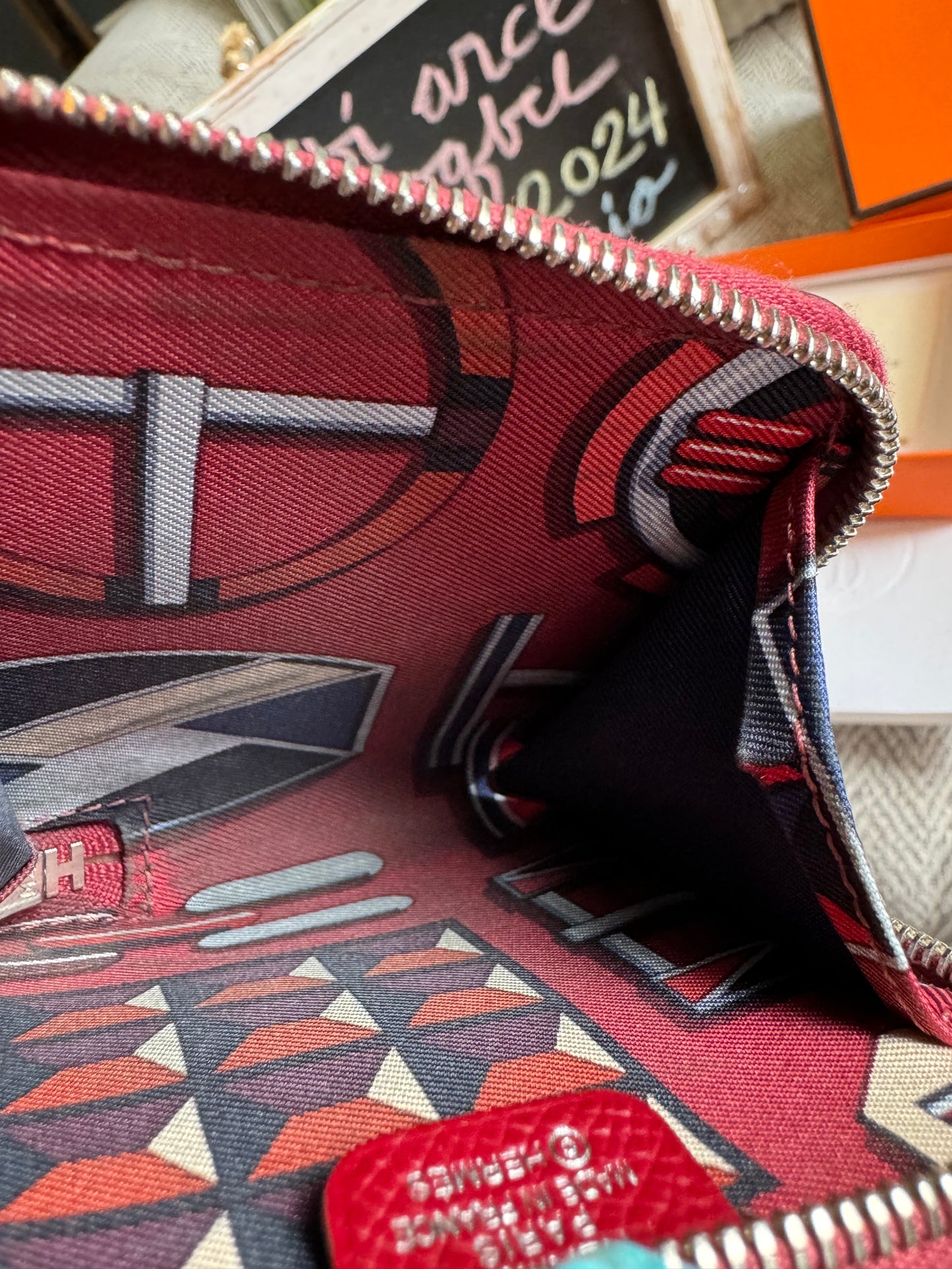 Hermes Silk’in Coin purse