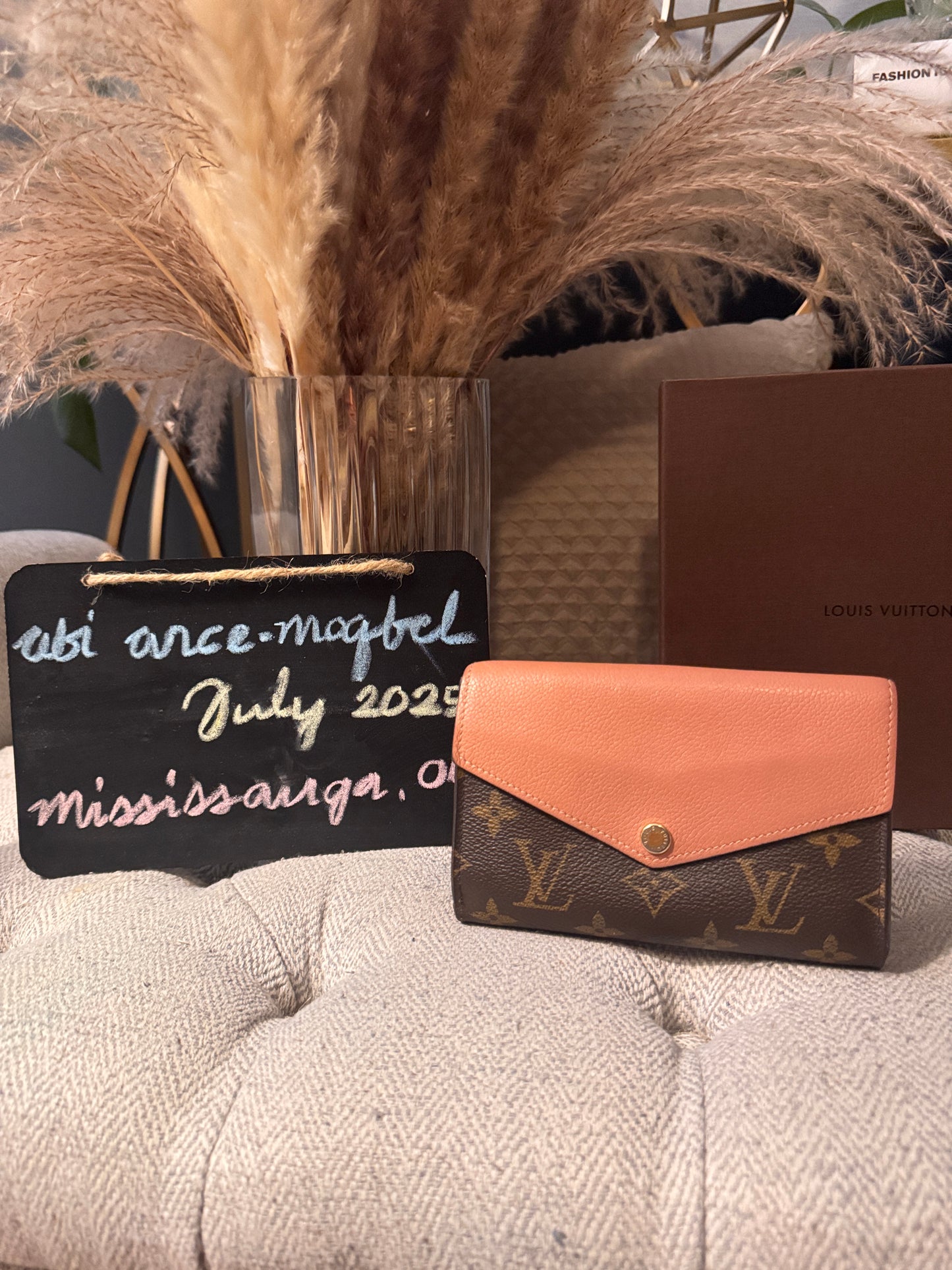 Louis Vuitton Monogram Pallas Compact Wallet