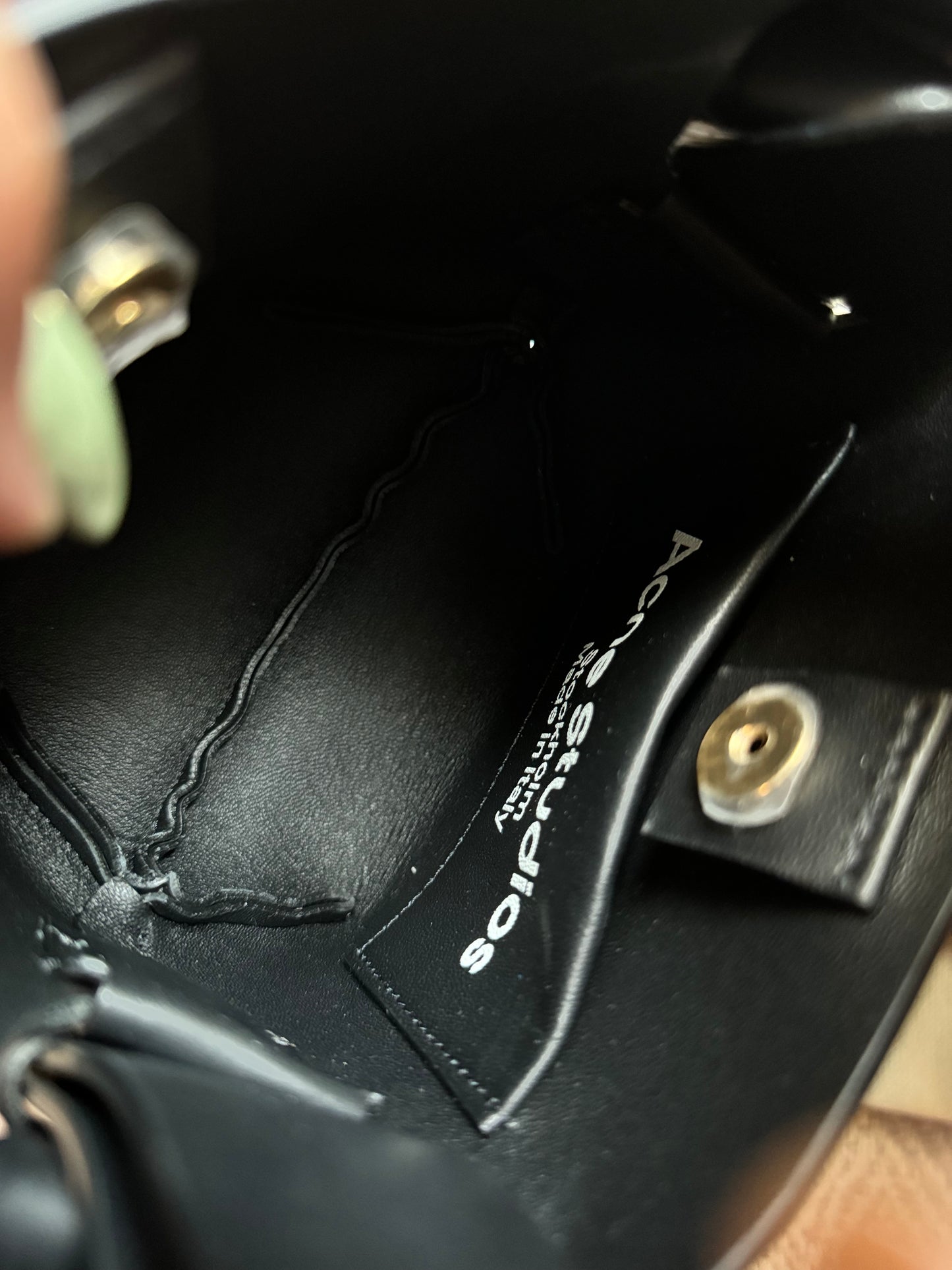 Acne Studios Micro Musubi in Black