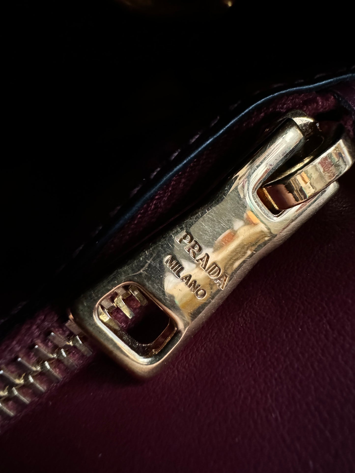 PRADA Saffiano Cuir Small Monochrome Top Handle Tote