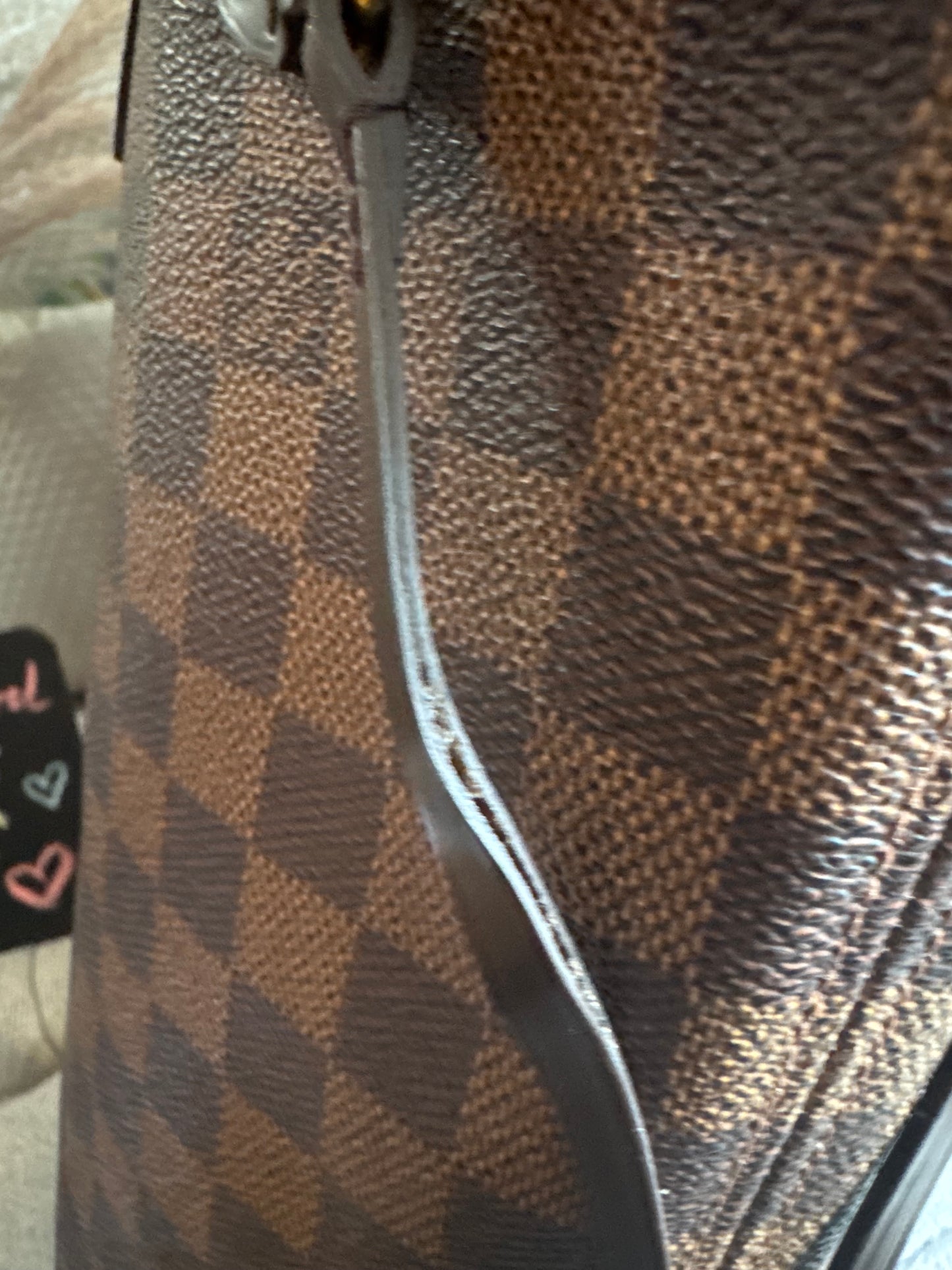 Neverfull MM in Damier Ebene -Rose Ballerine