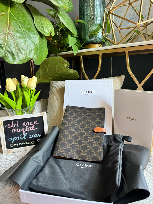 Celine set- Medium Notebook Cover and Notebook