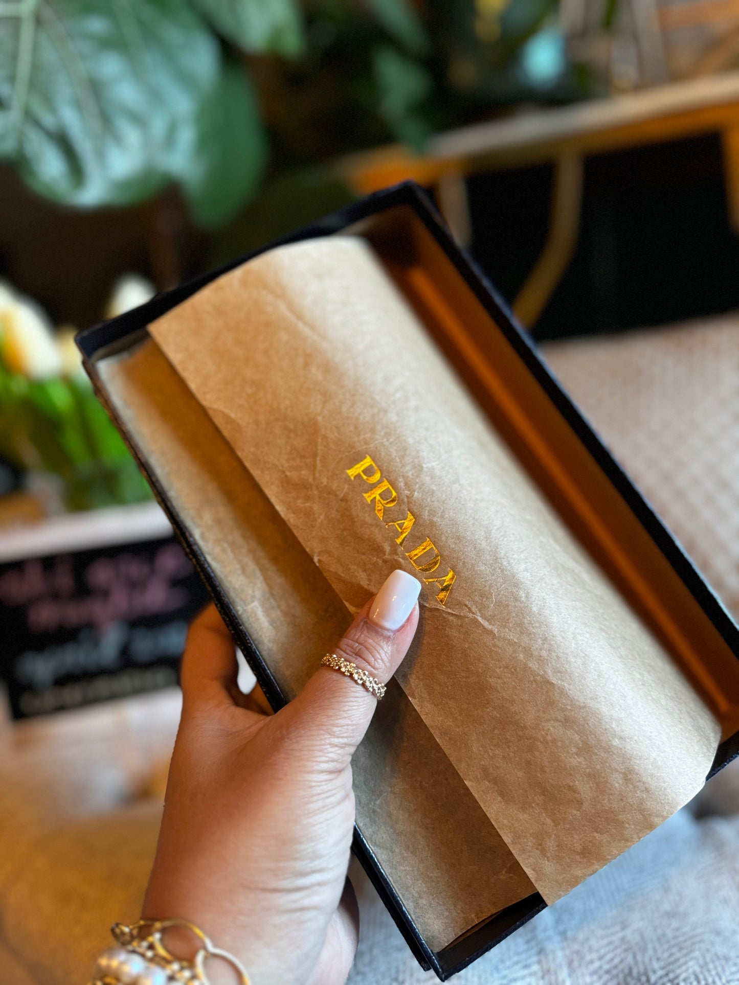 Prada Saffiano Organizer Wallet