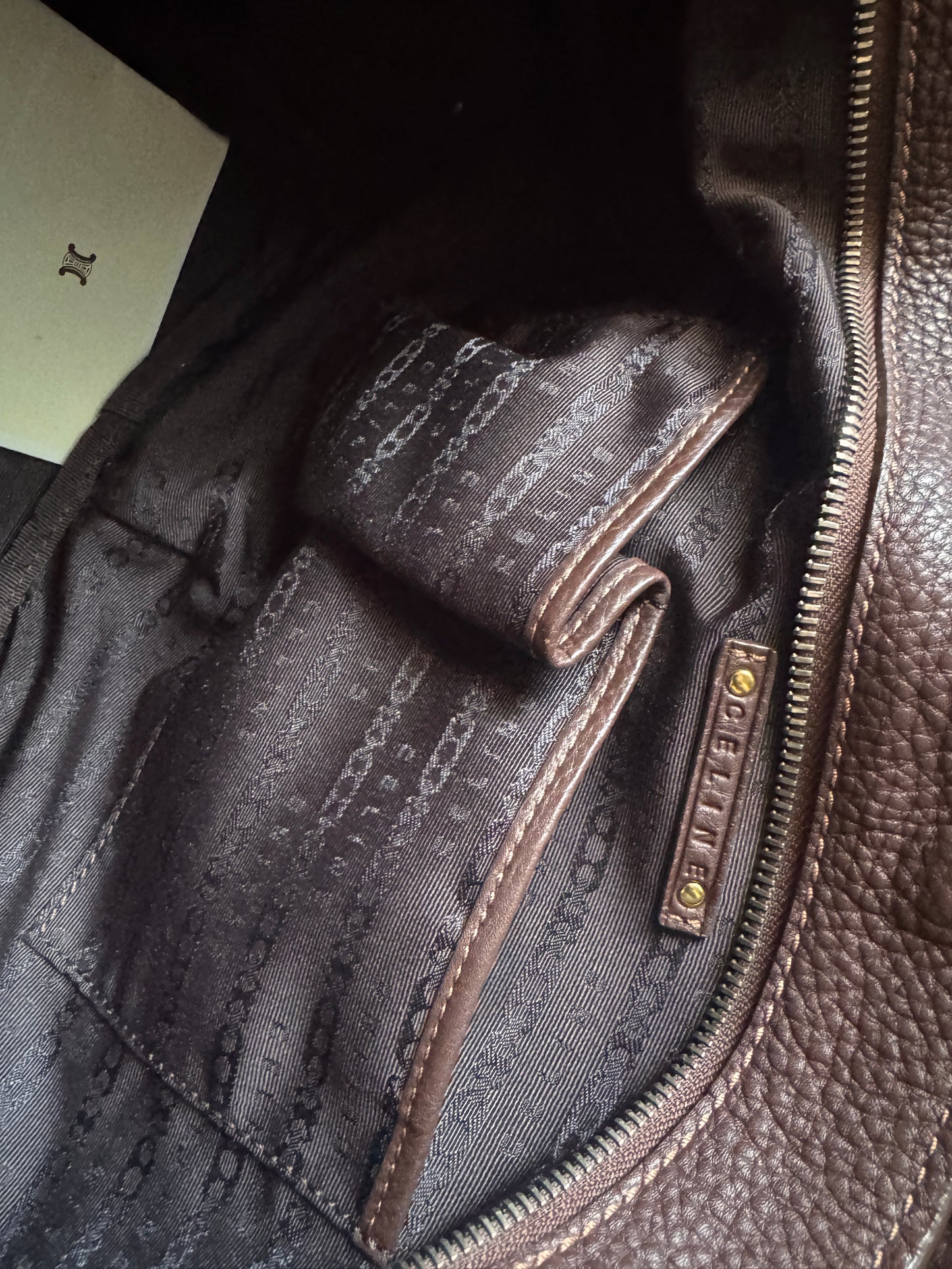 Celine Vintage Hobo shoulder bag