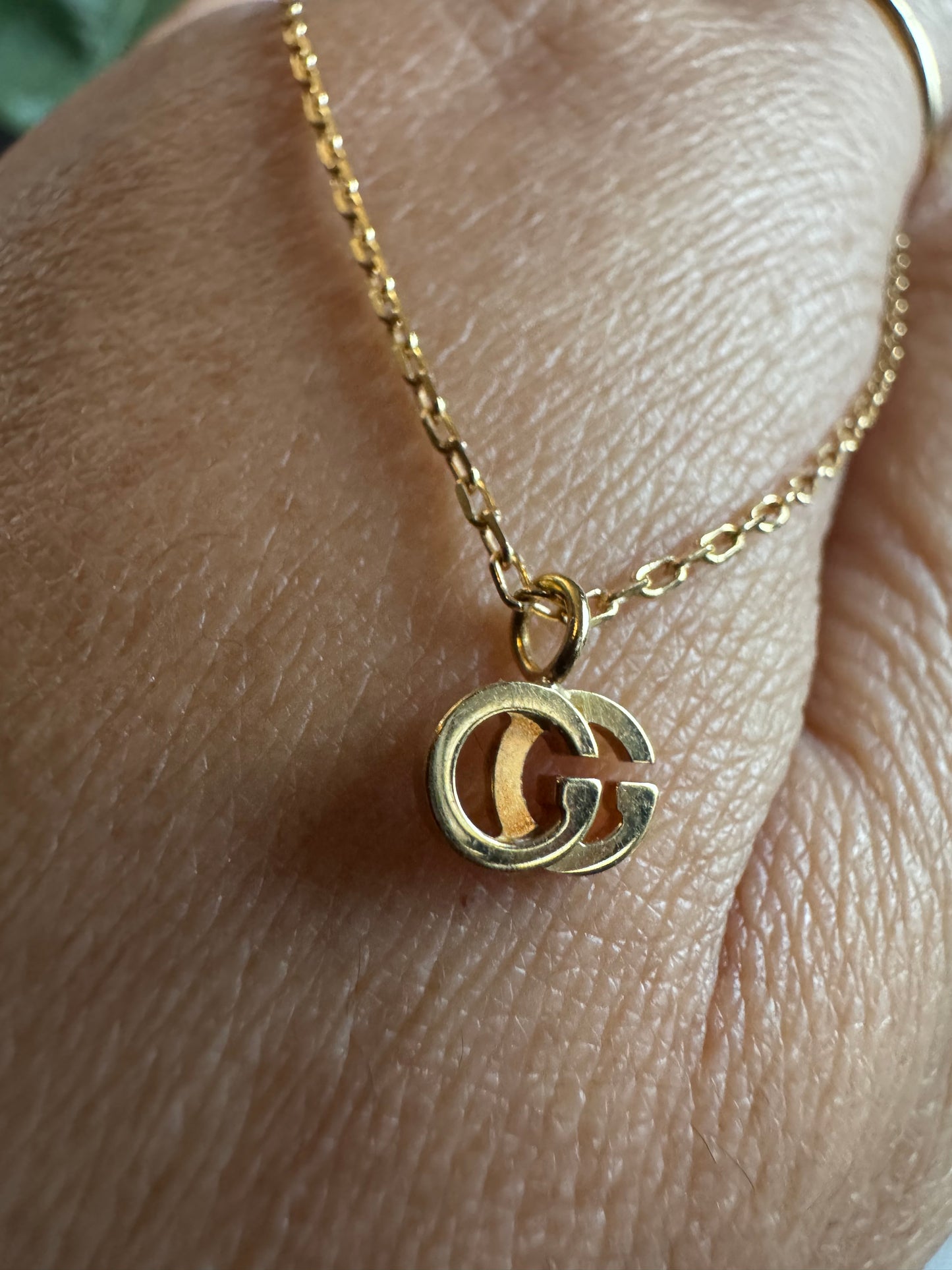 Gucci 18K Necklace GG