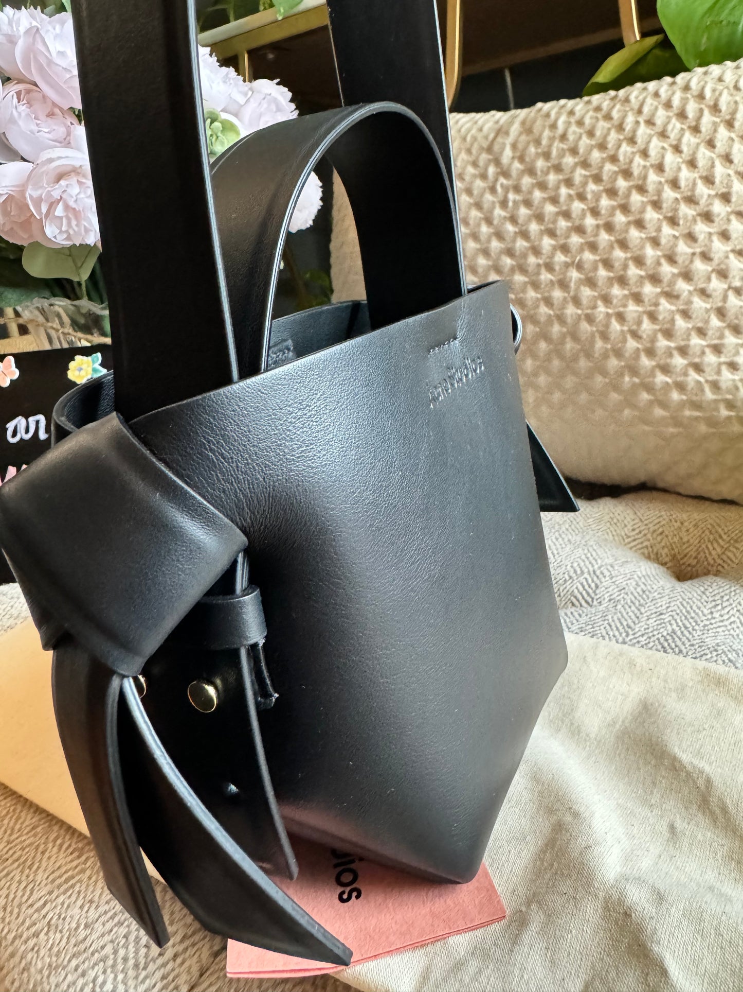 Acne Studios Micro Musubi in Black