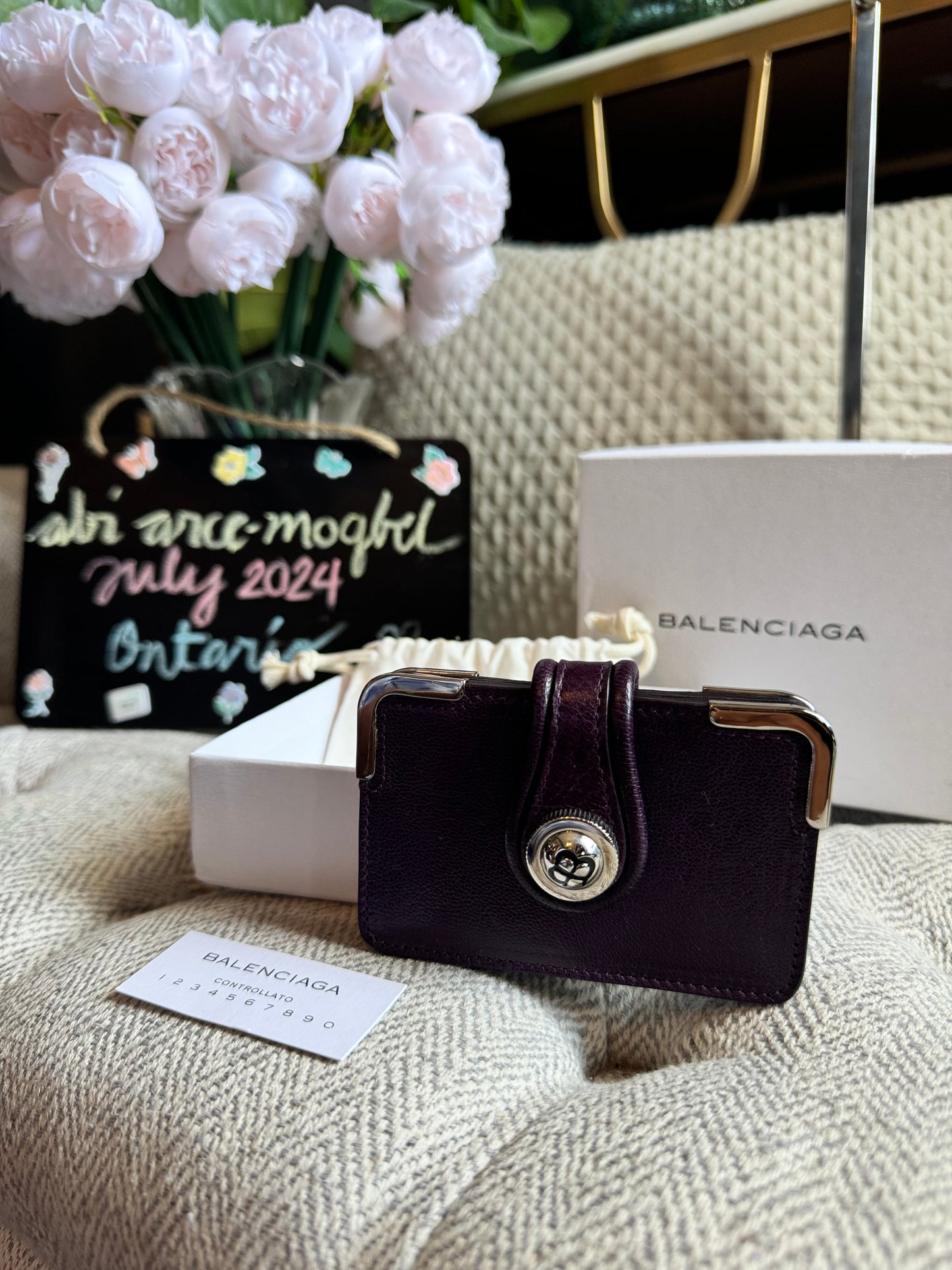 Balenciaga Accordion Cardholder