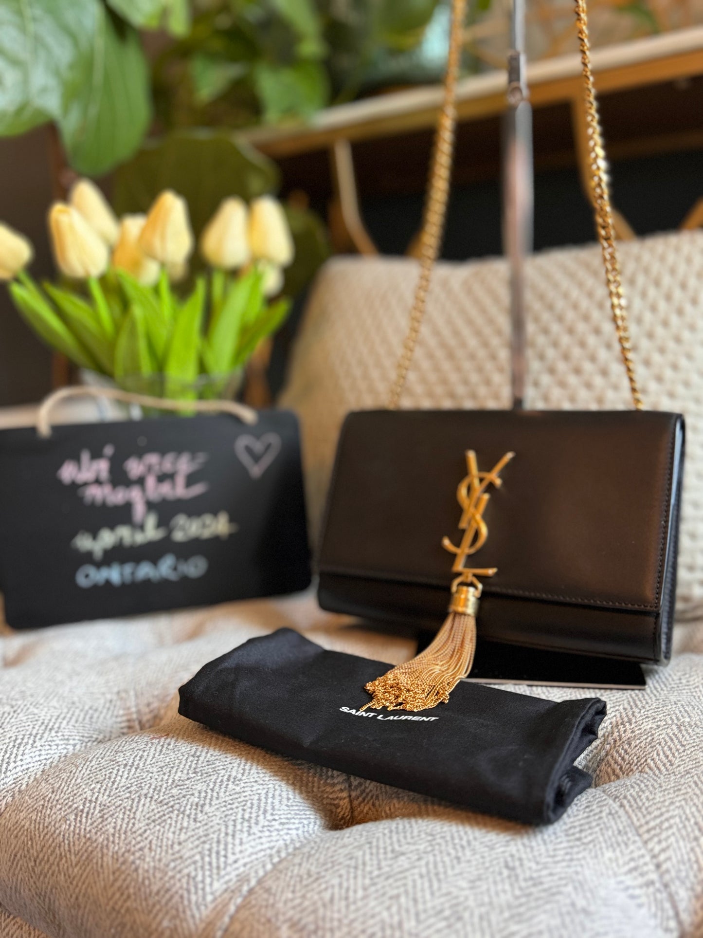 YSL Small Kate with Tassel