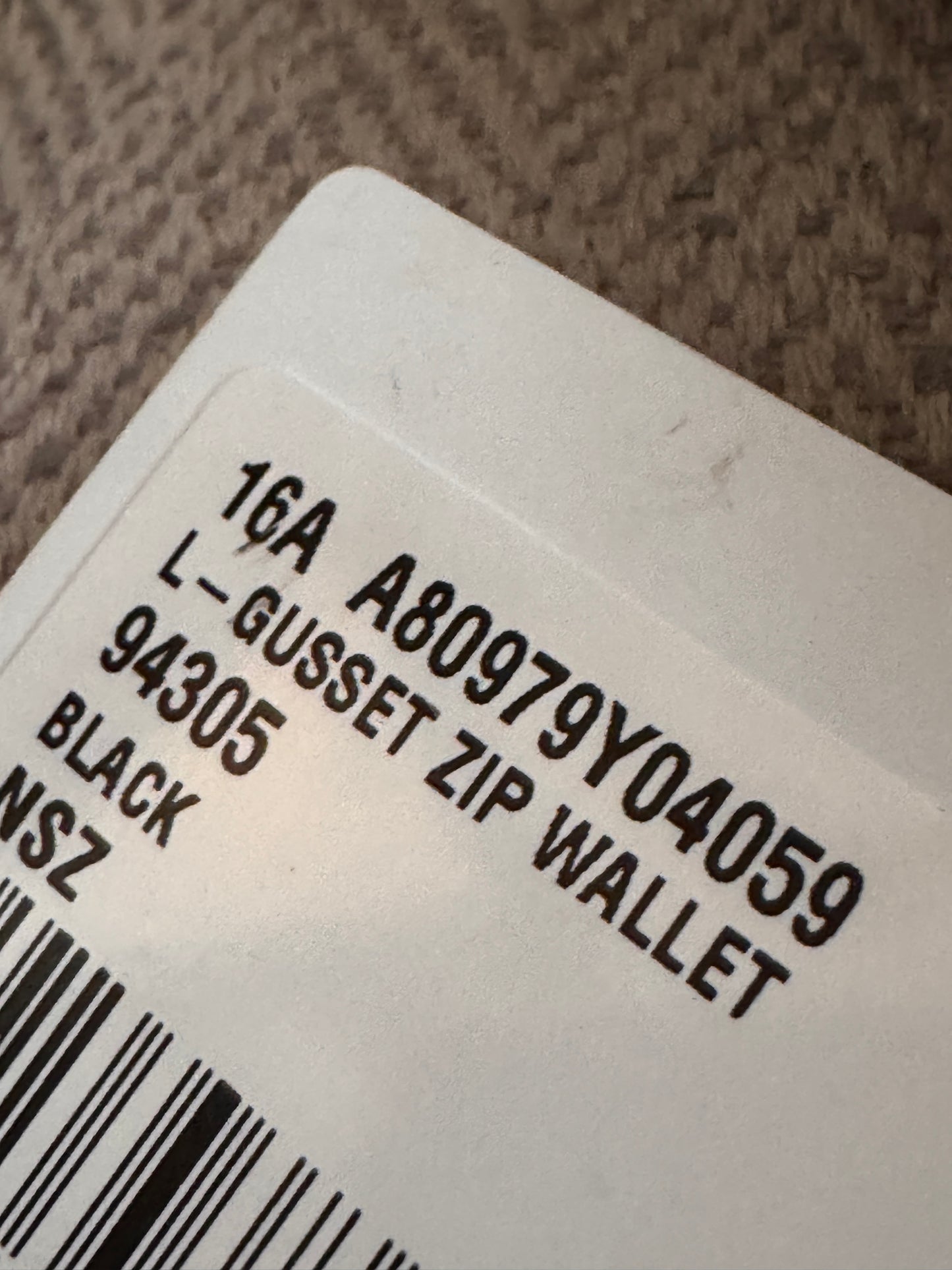 Chanel Trendy Zippy Wallet -Black GHW