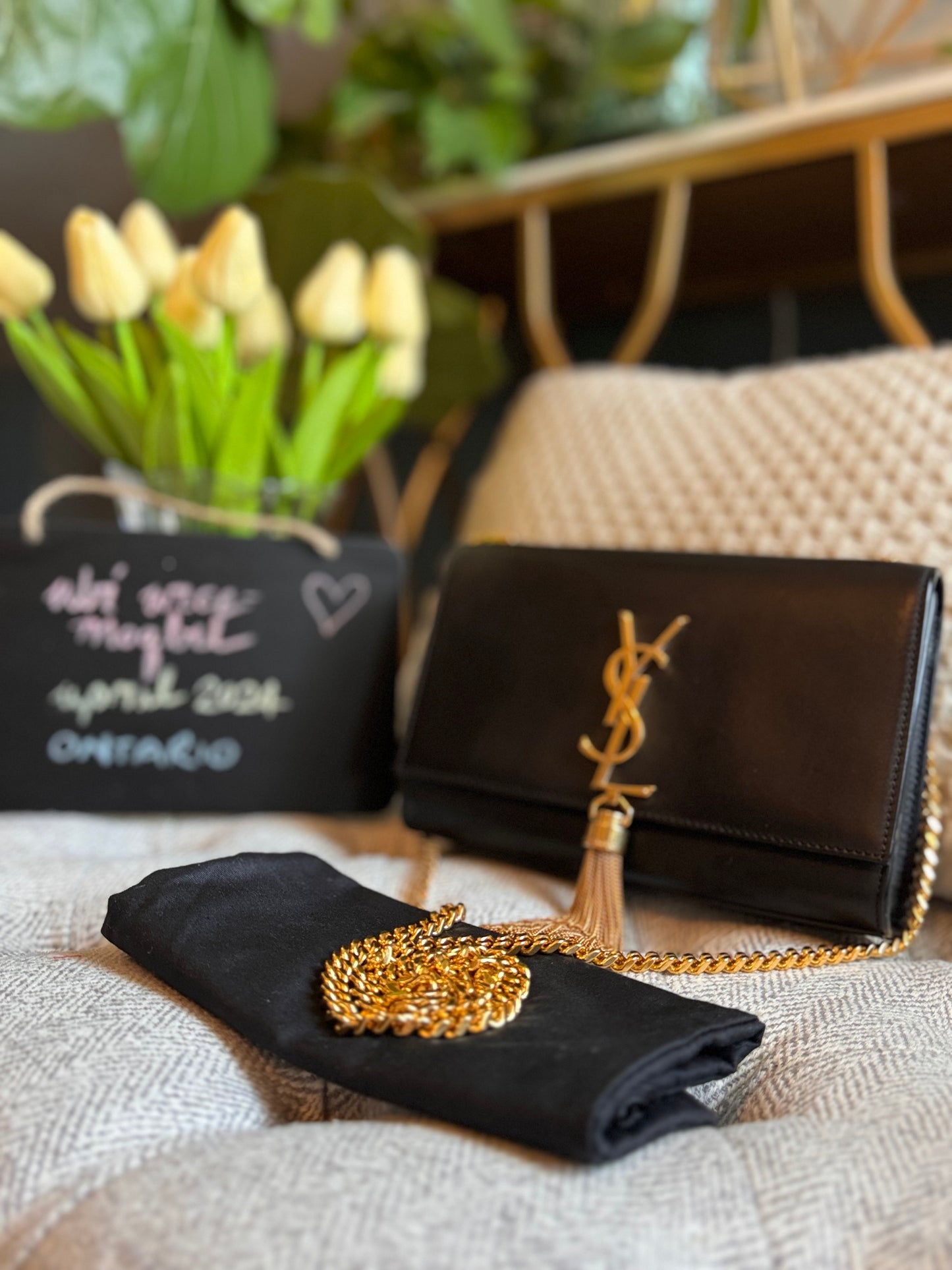 YSL Small Kate with Tassel