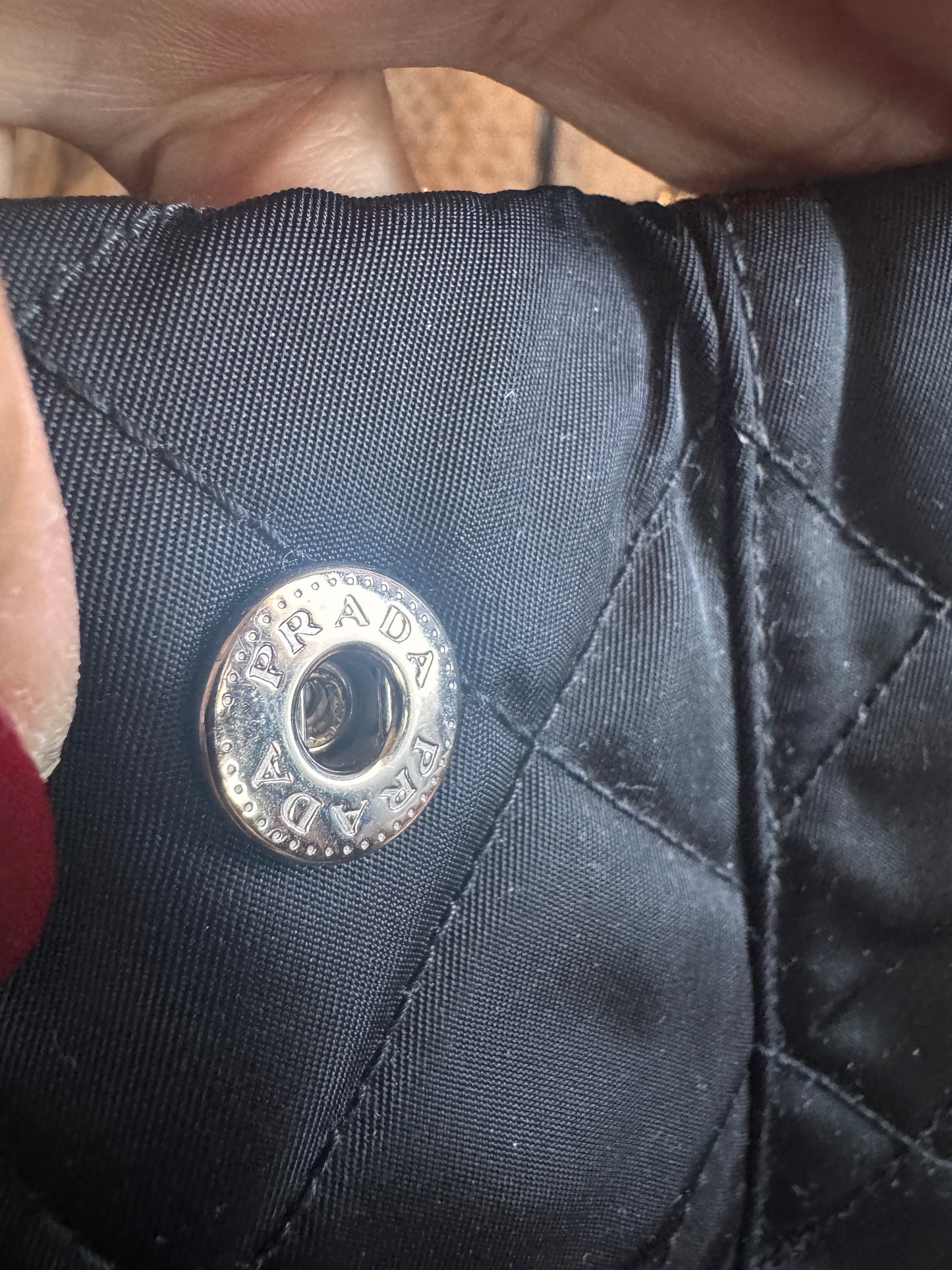 Prada Tessuto Nero Tote