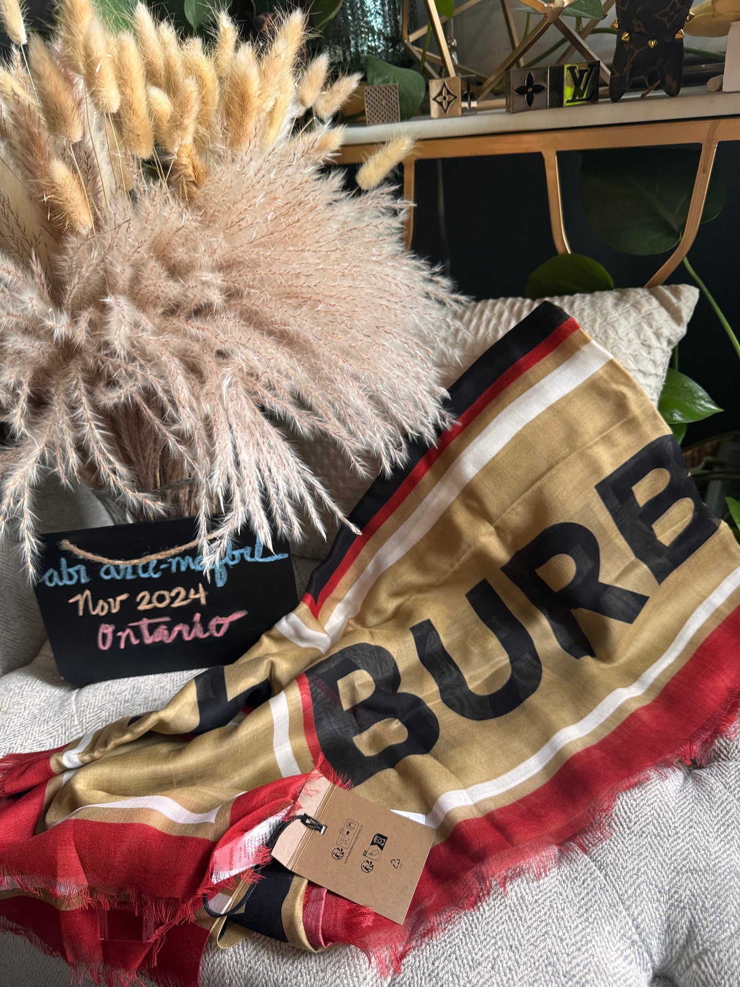 Burberry Scarf NWT