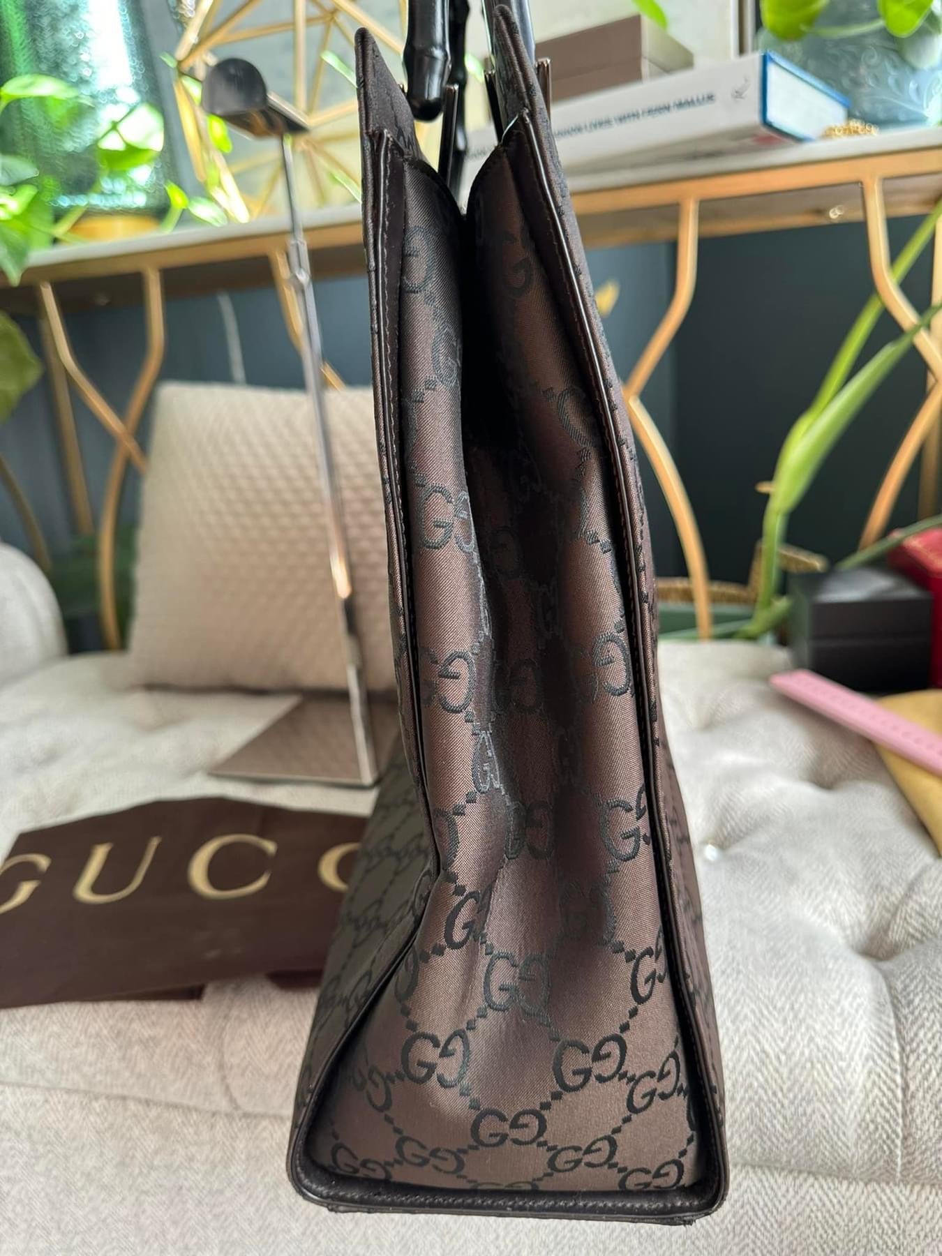 Gucci Bamboo Handle tote