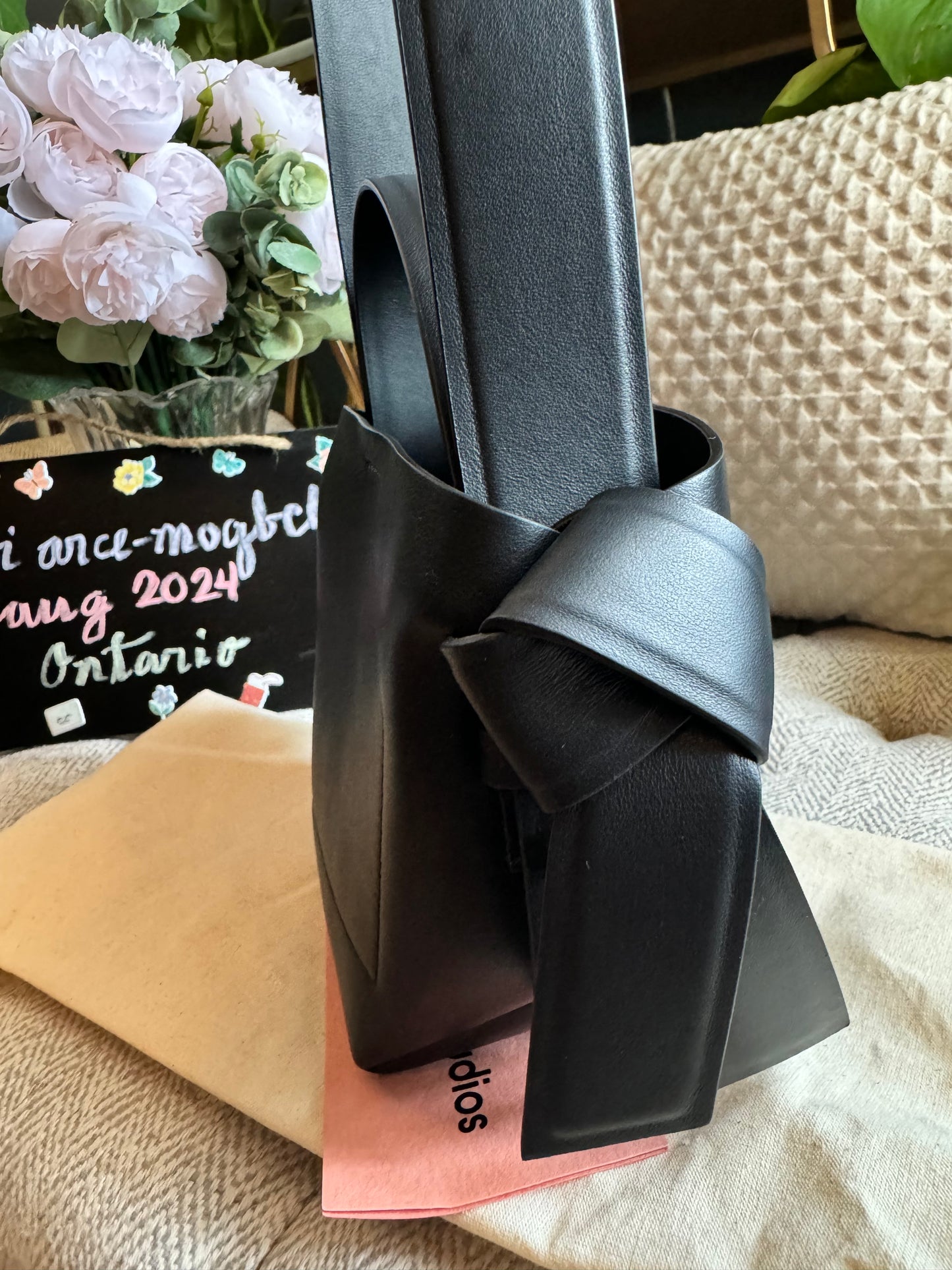 Acne Studios Micro Musubi in Black
