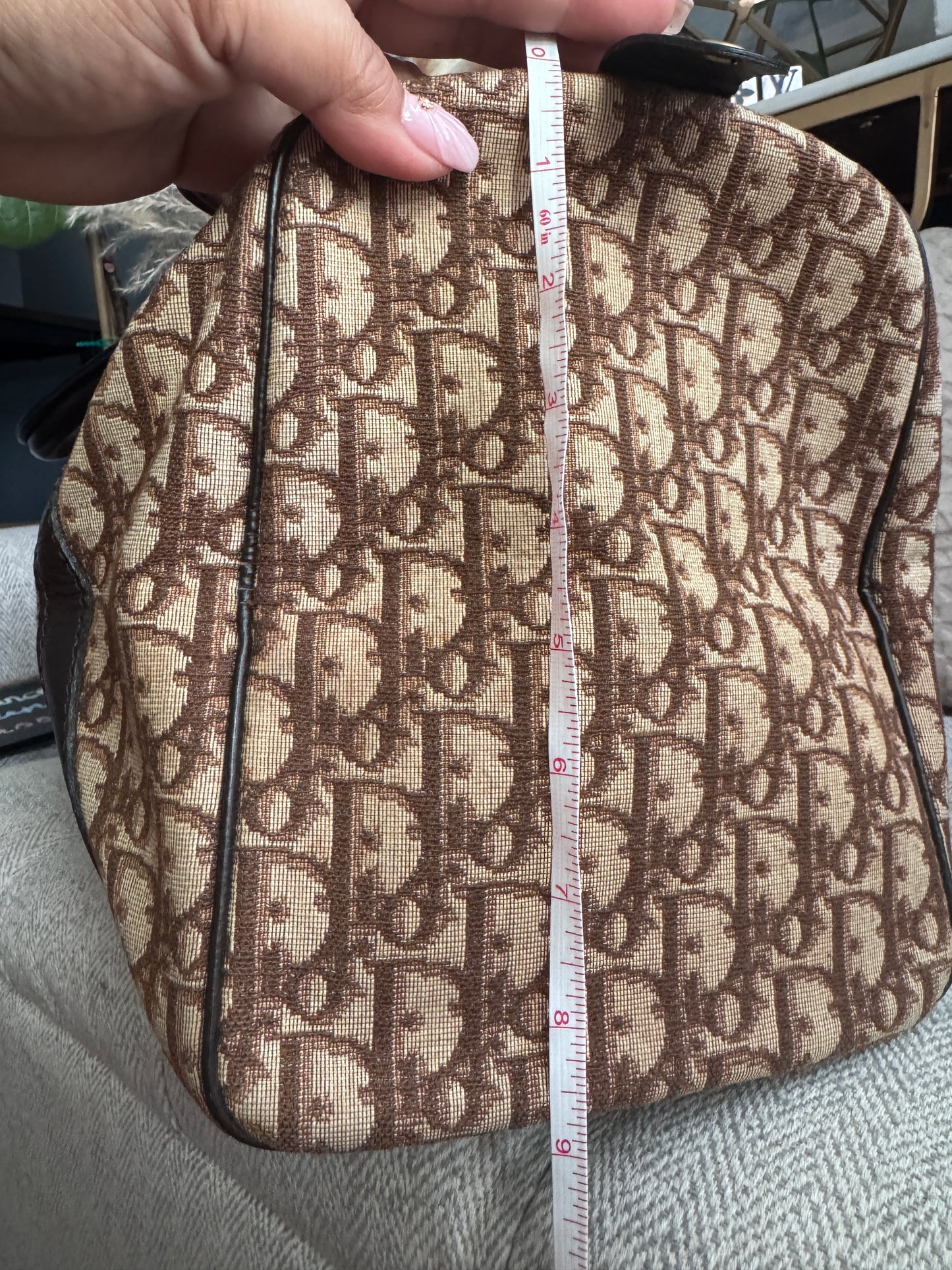 Dior Vintage Trotter Boston Bag