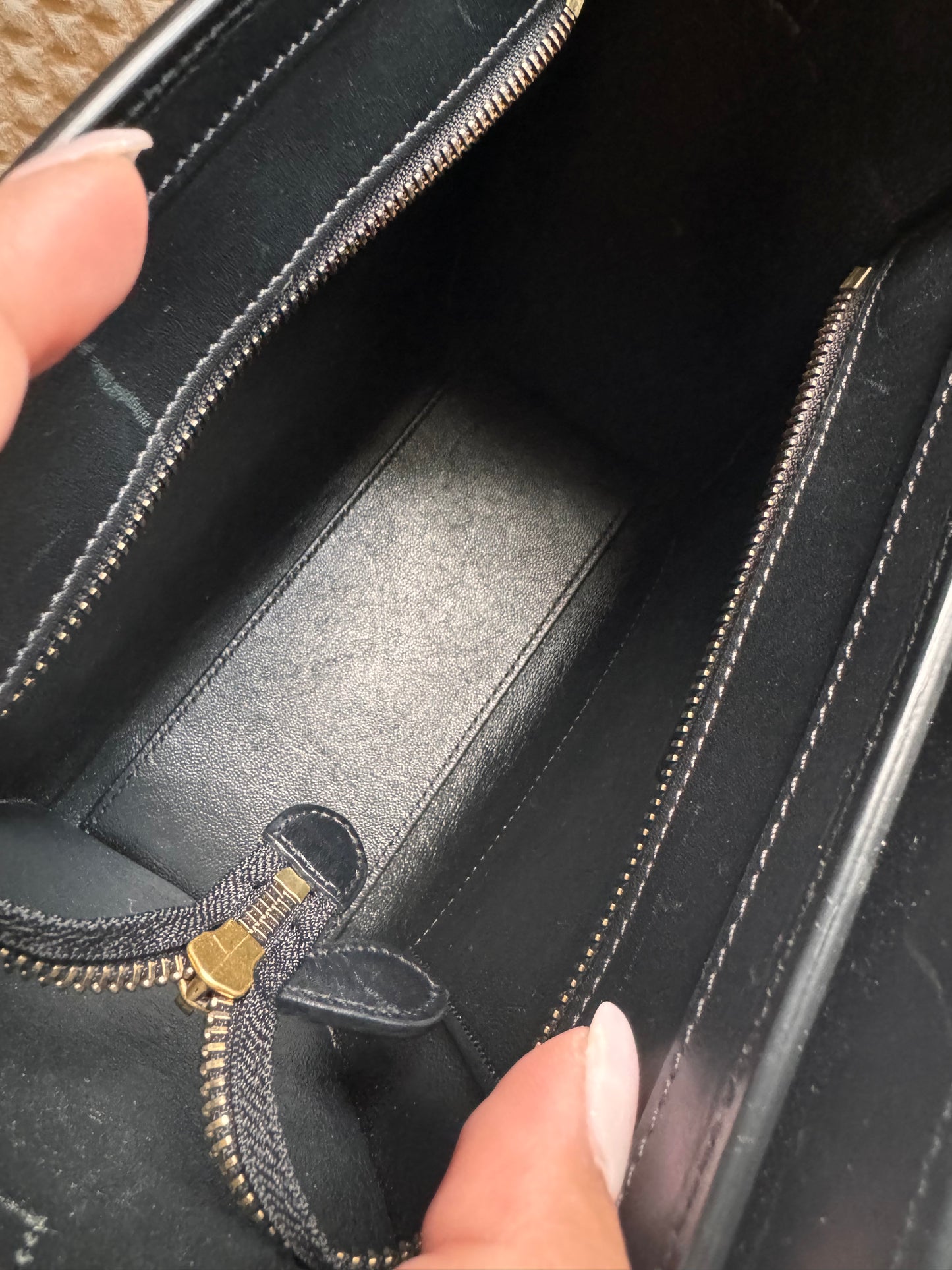 Celine Nano Luggage in TriColour