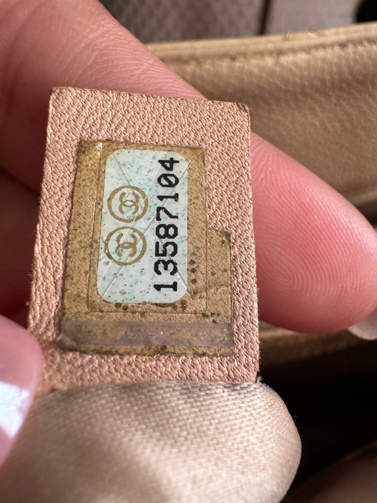 Chanel Beige GST in Gold Hardware