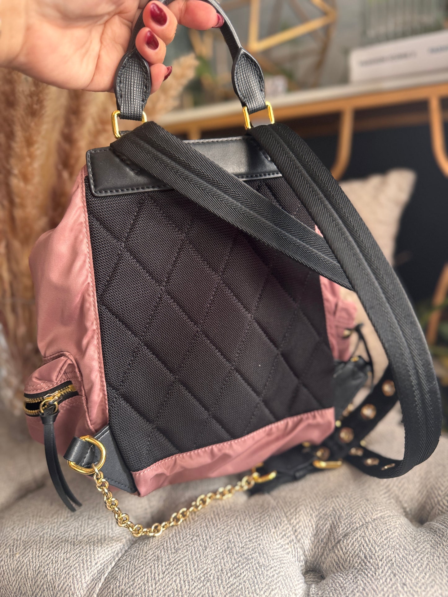 Burberry Nylon Small Rucksack/Backpack