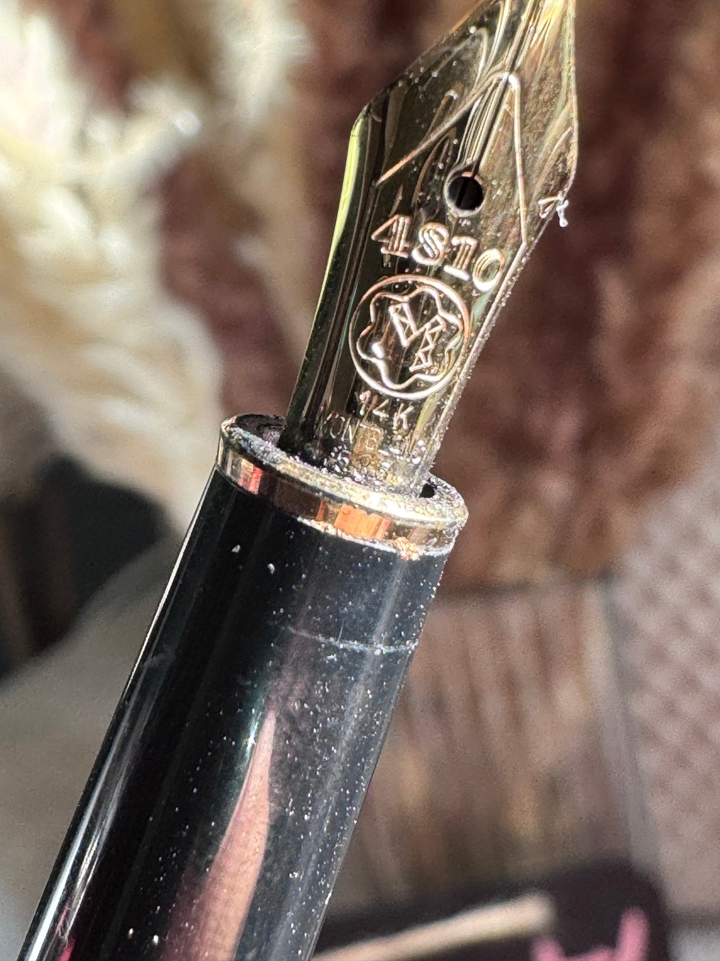 Montblanc Fountain Pen, marked 14k